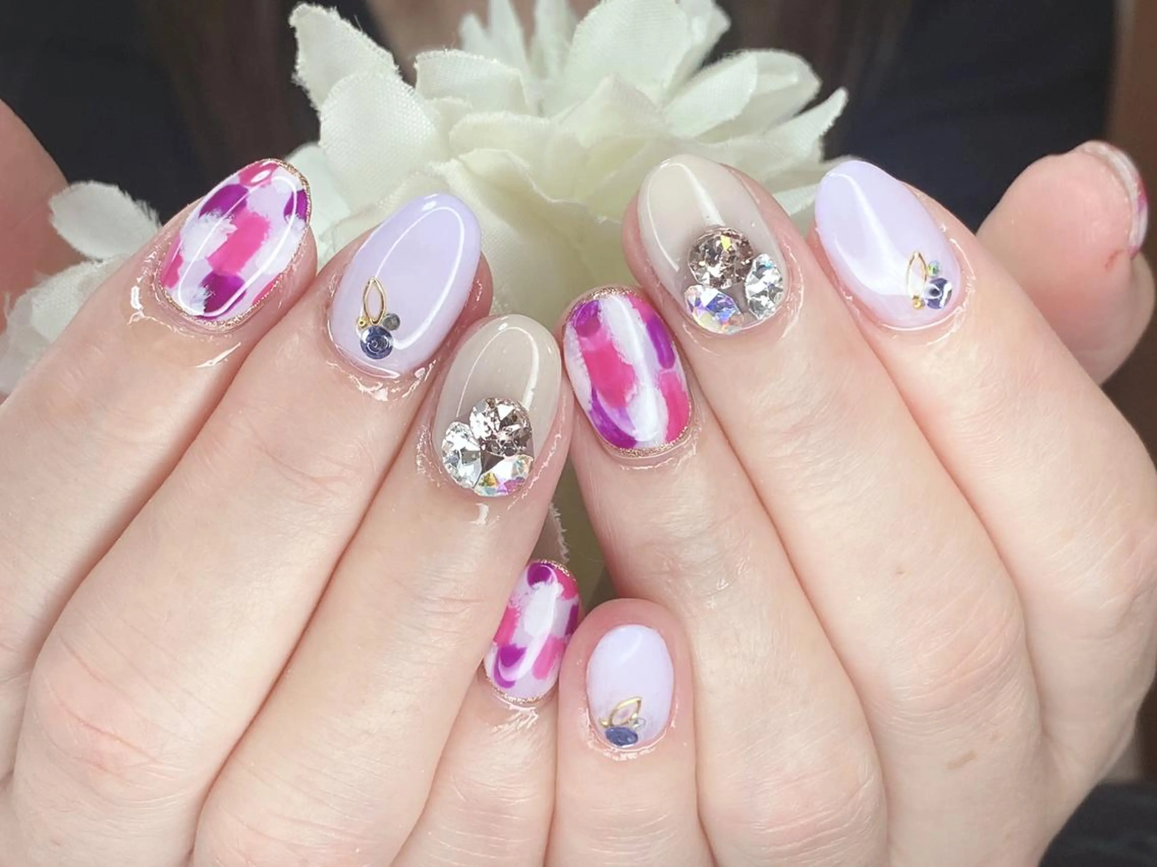 ネイル ハンドネイル Ｎail Ｓalon ertiのネイルデザイン
