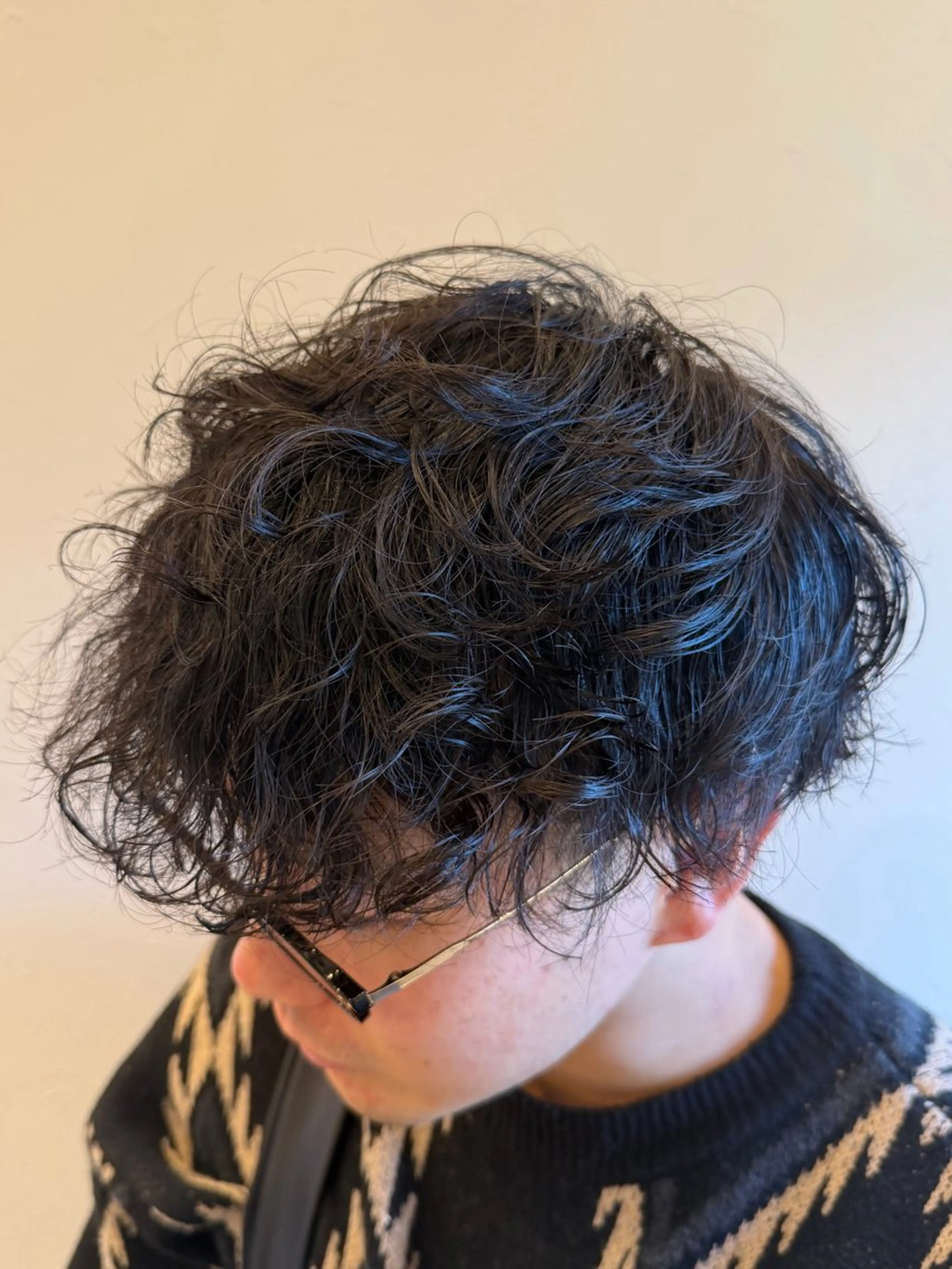 メンズ メンズパーマ カット パーマ メンズ指名多数 ✂︎松本明日翔のヘアスタイル