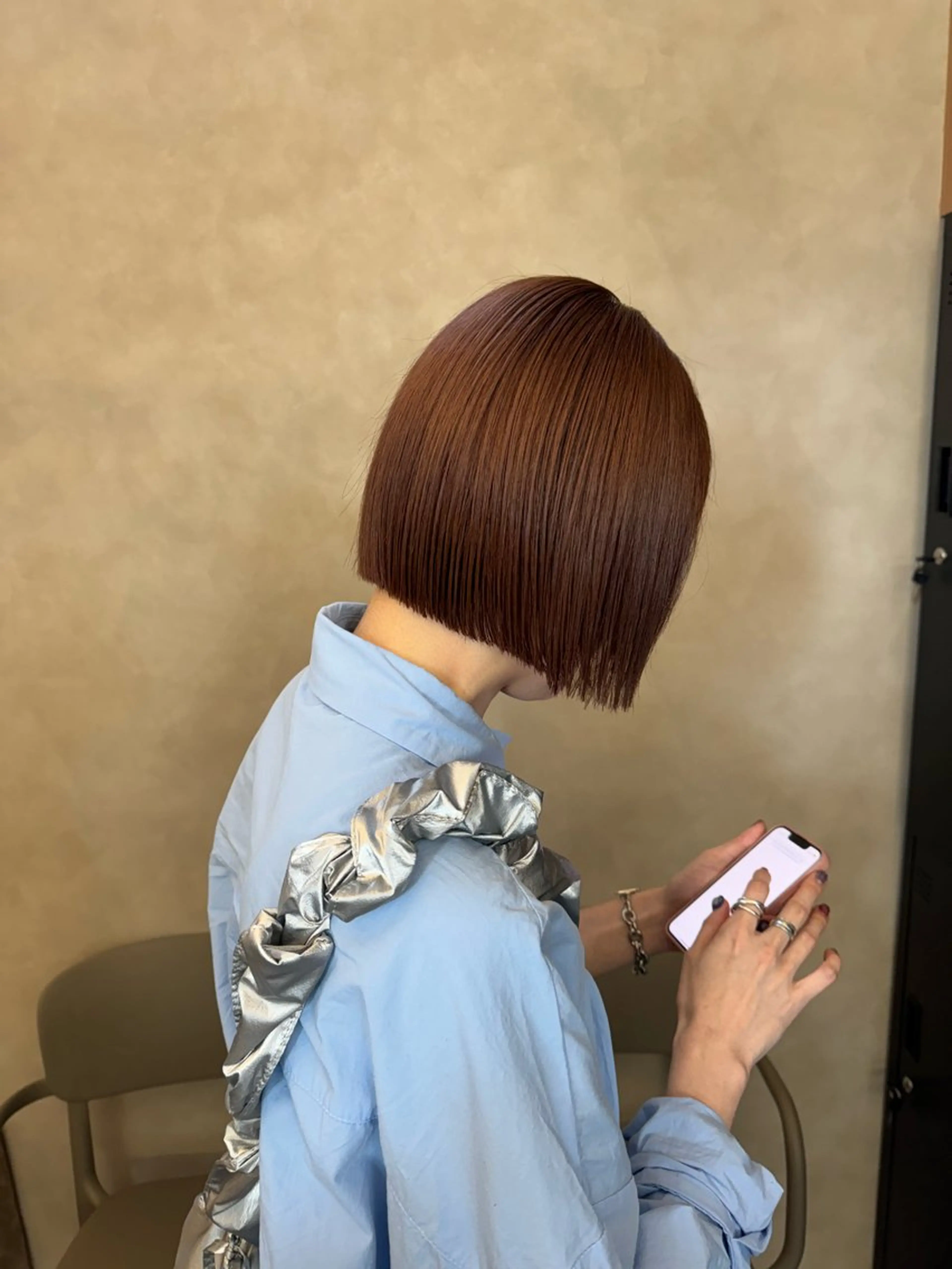 ショート 韓国風レイヤー/新潟 /小新/愛咲🎀のヘアスタイル