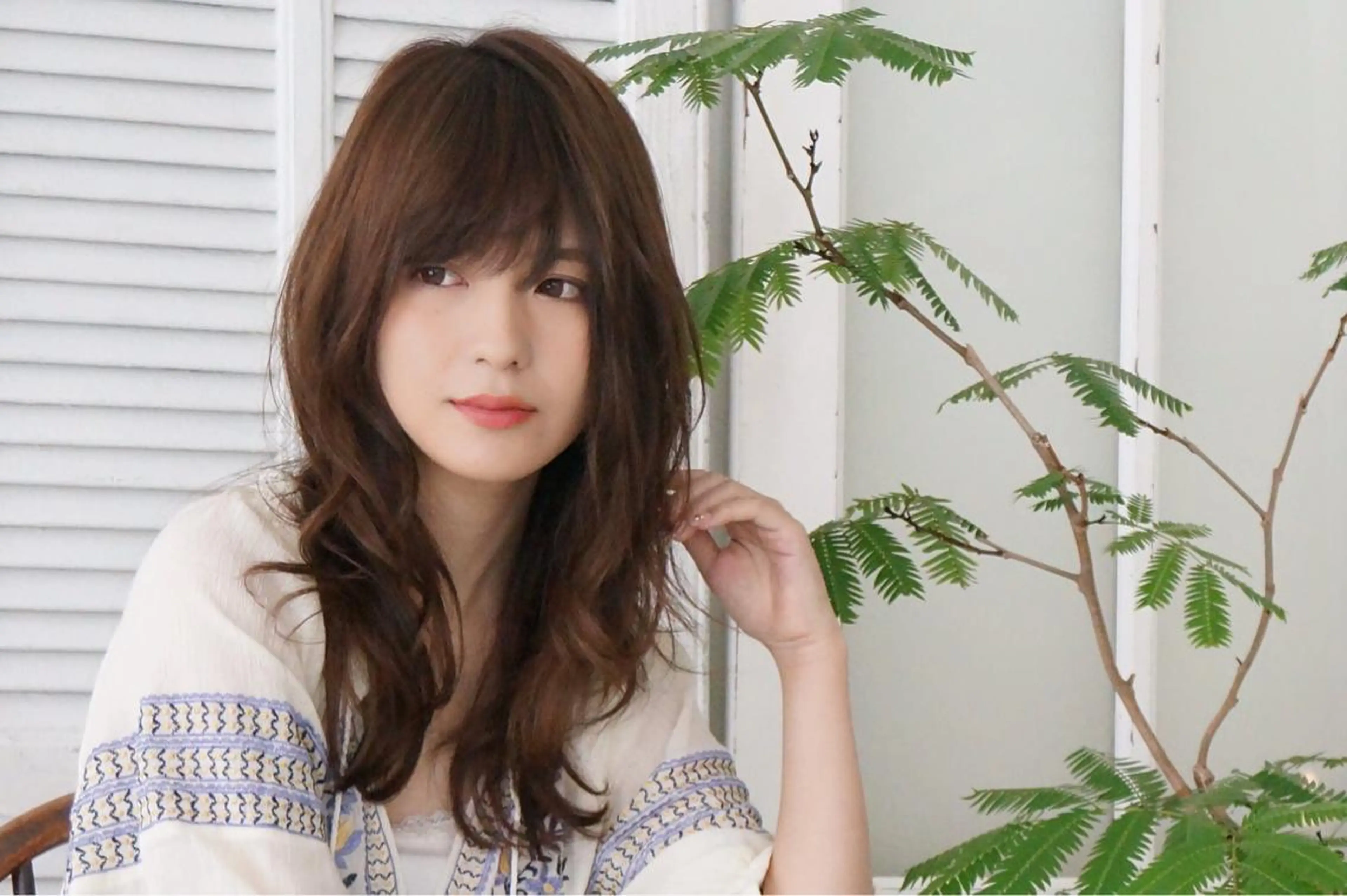 ロング 山田 義人のヘアスタイル