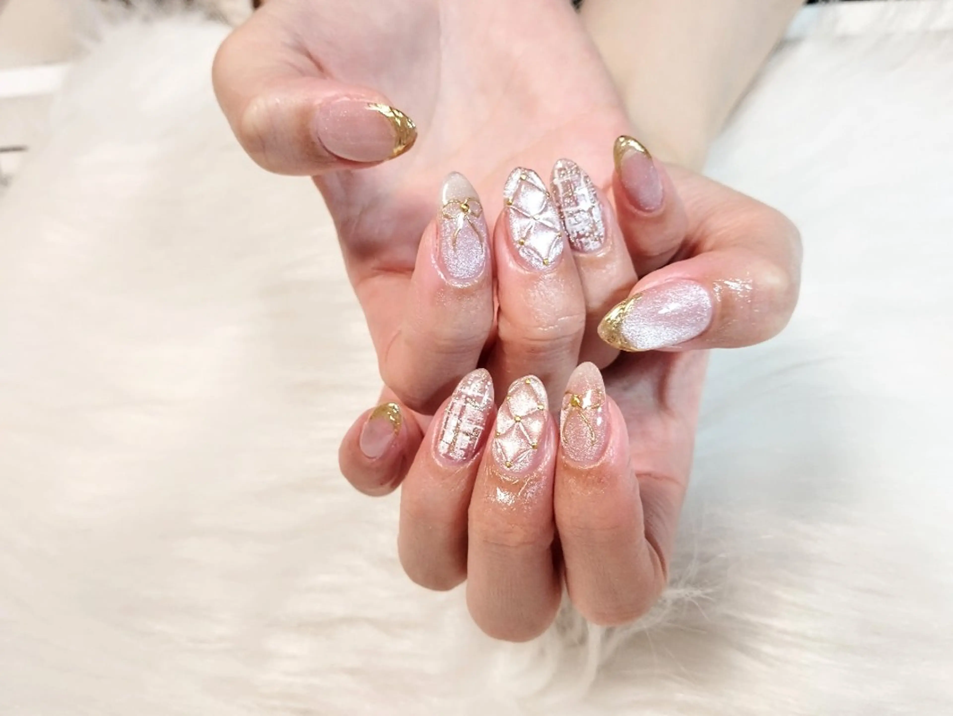 ネイル マグネットネイル ハンドネイル ハンドケア ＤI'A ネイルサロンのネイルデザイン