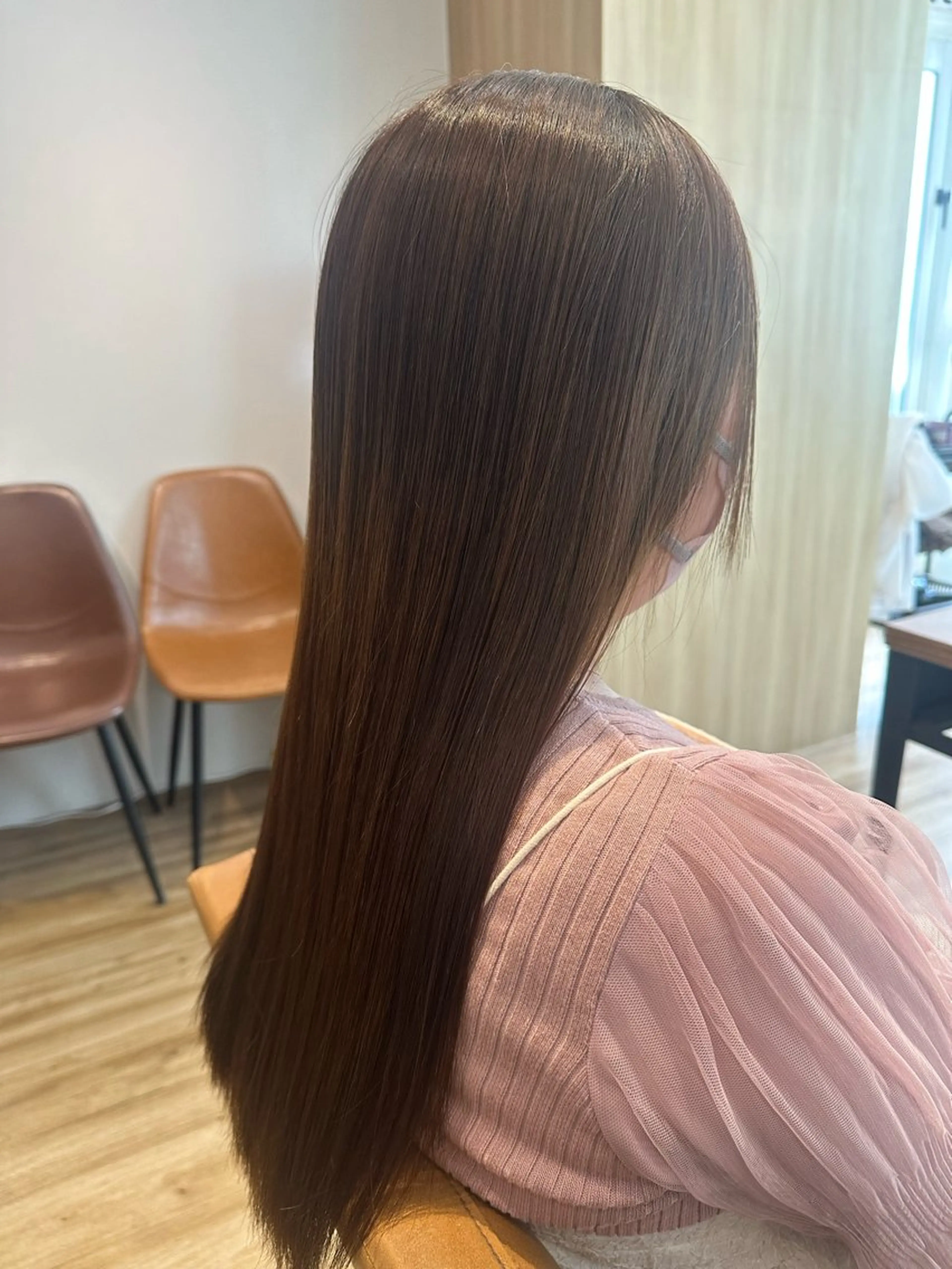 セミロング パーマ カット 縮毛矯正 トリートメント ✨✂️Nori ✂️✨のヘアスタイル