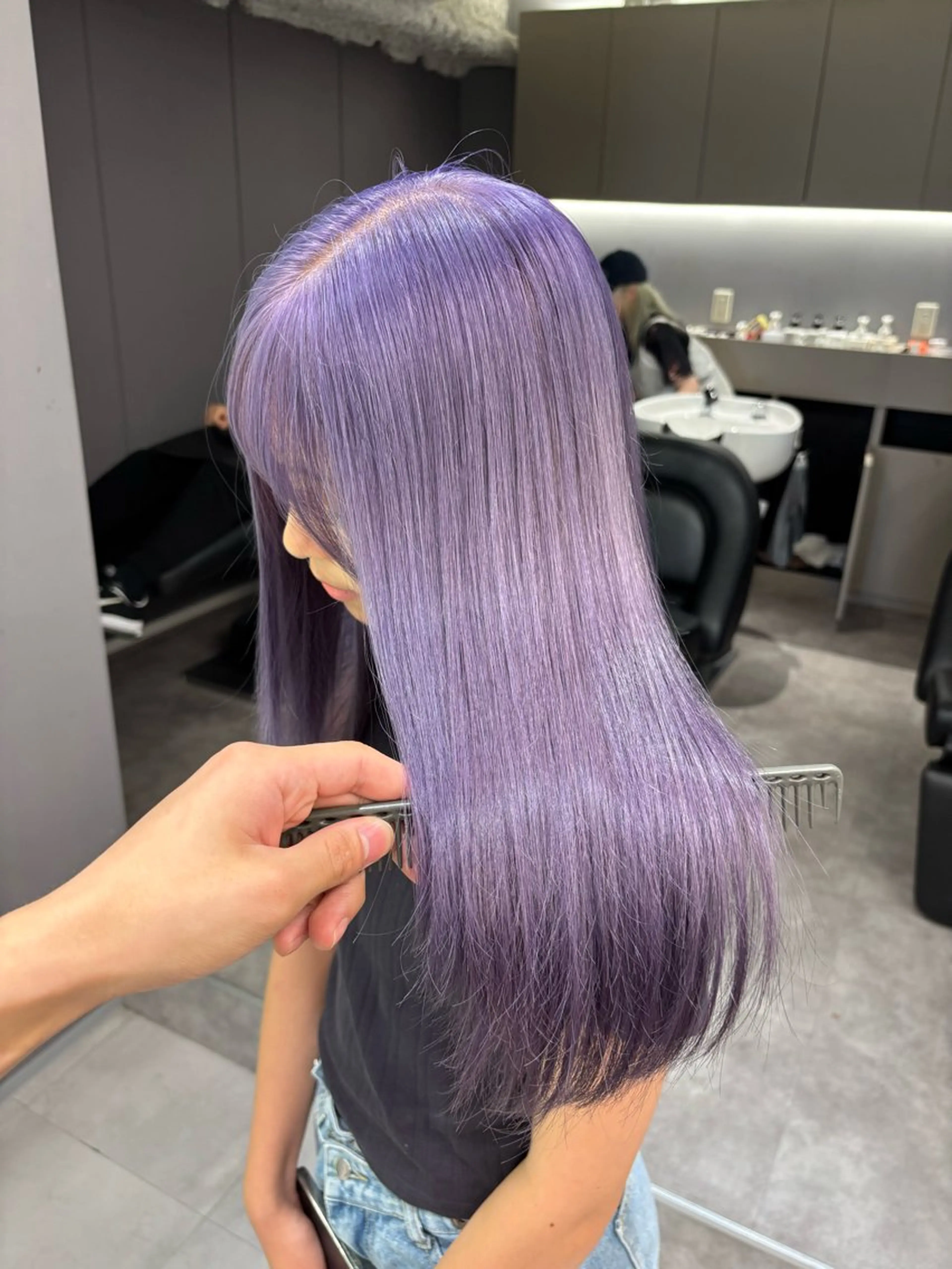 ロング ヘアカラー 酒井 剛喜のヘアスタイル