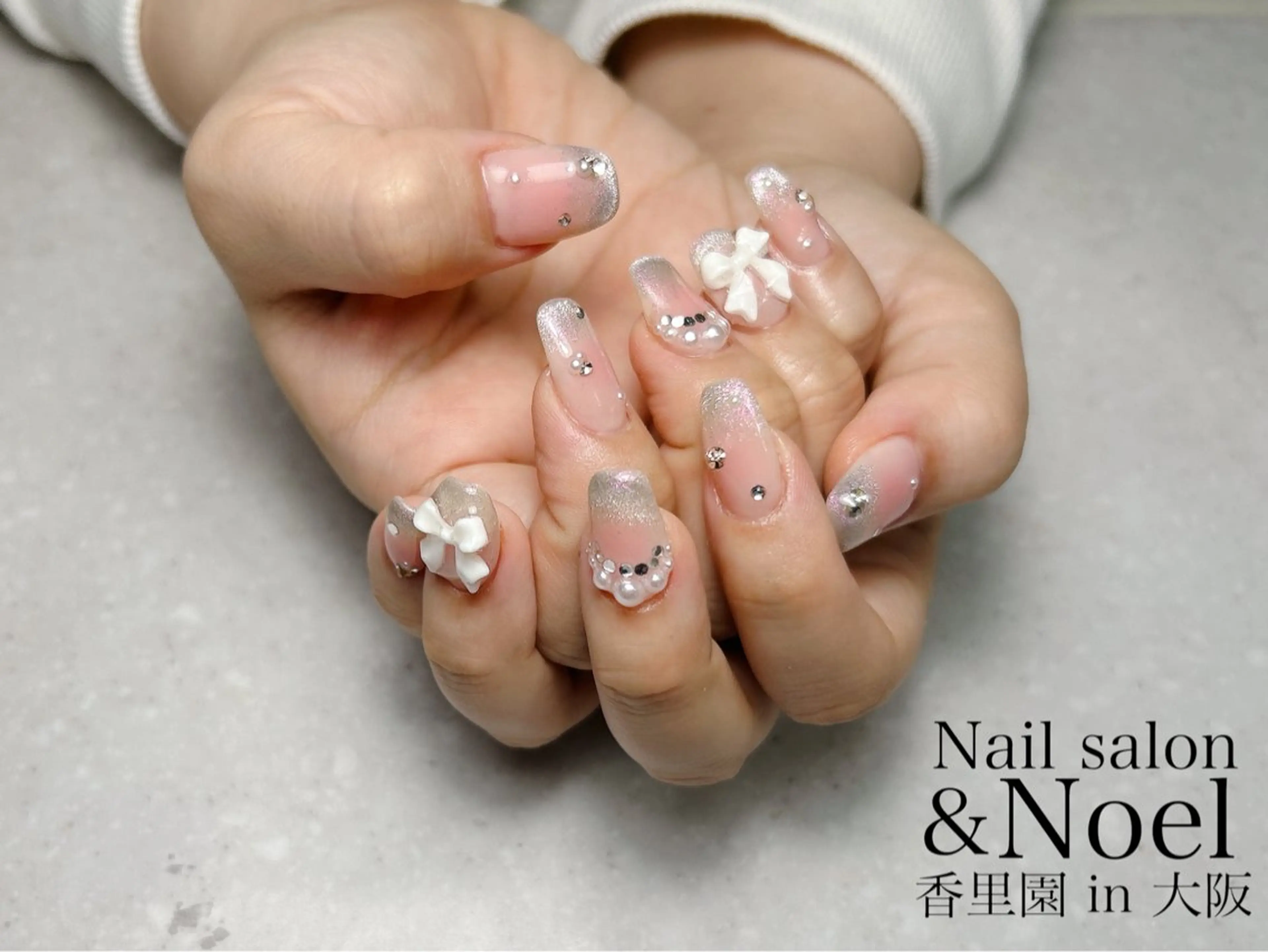 ネイル ハンドネイル Nailsalon &Noel所属・もも 🍑のネイルデザイン