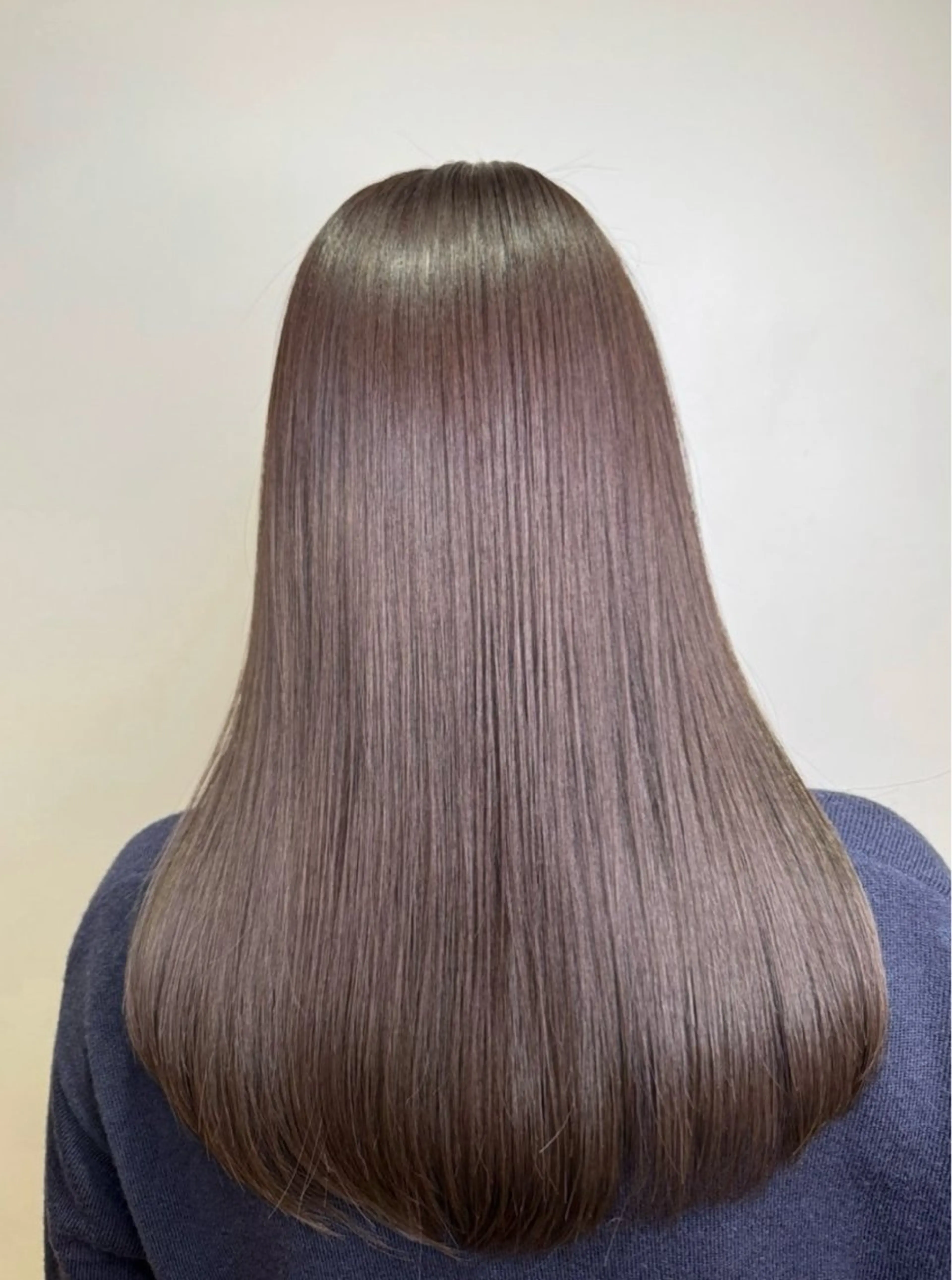 ロング カット ヘアカラー トリートメント ヘッドスパ 🍀火曜以外予約⭕ 安藤澪央☘️のヘアスタイル