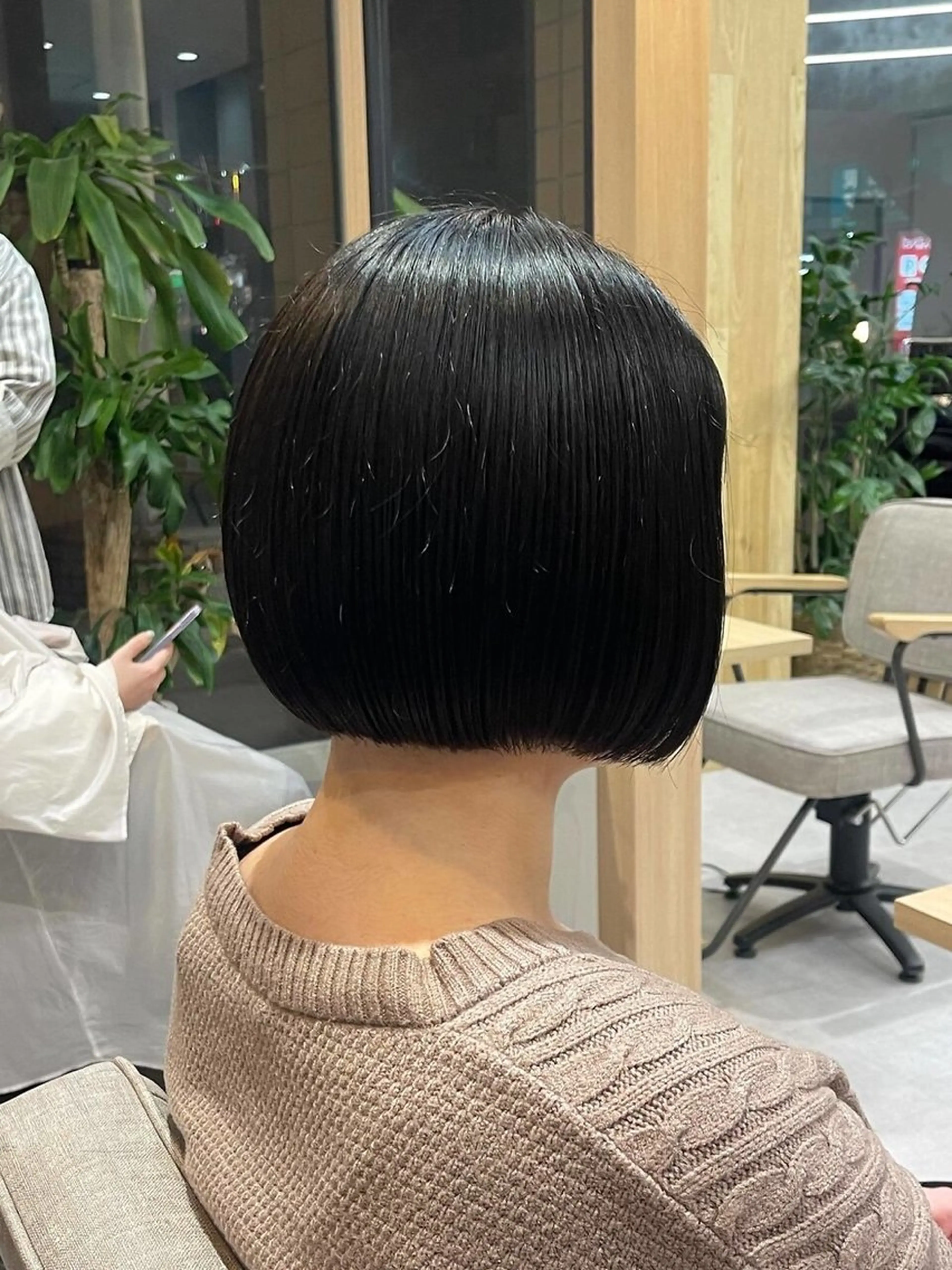 ショート ボブ サイトウ ユリコのヘアスタイル
