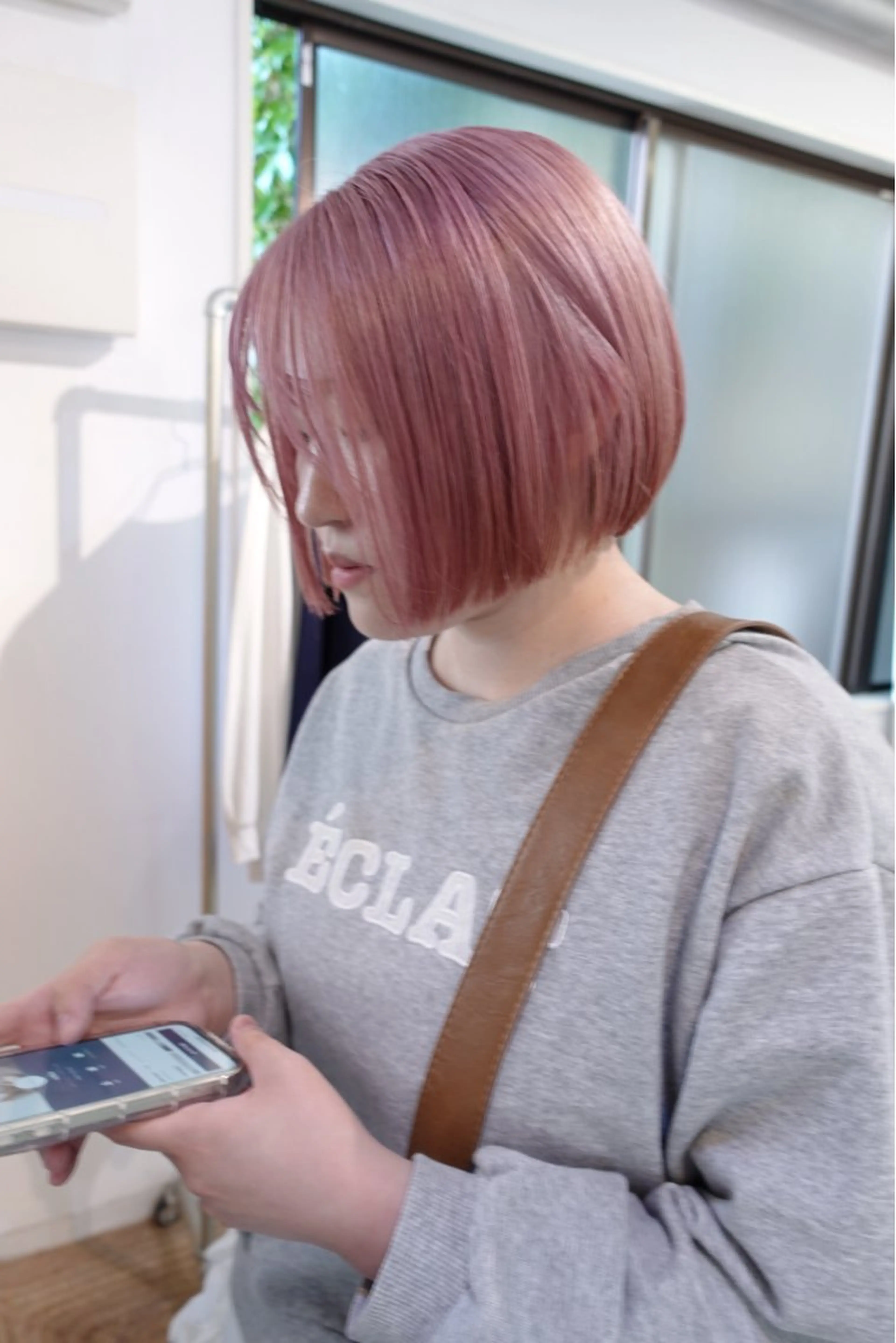 ショート カラー ヘアカラー sakura🌸 レイヤー/韓国ヘアのヘアスタイル