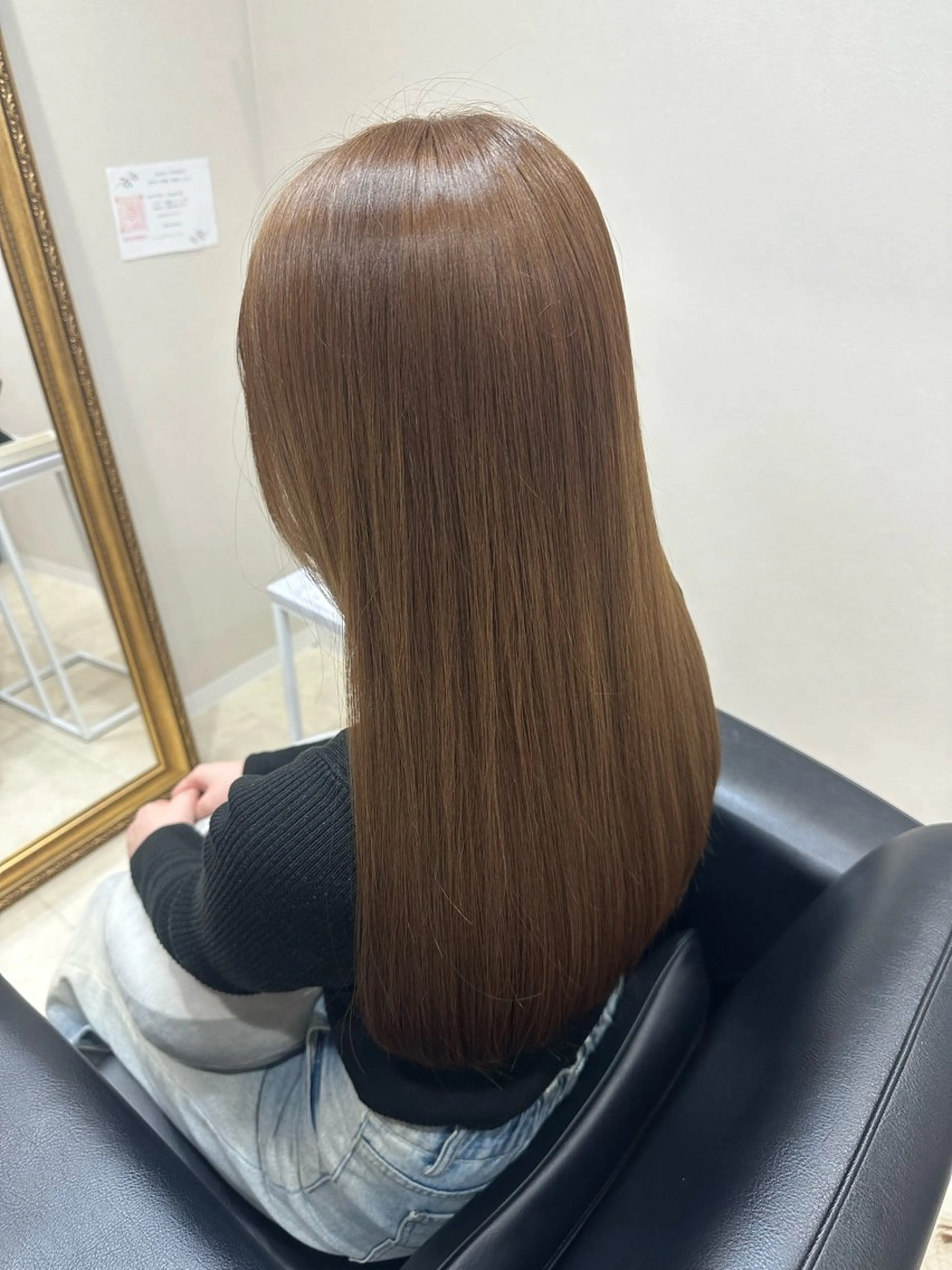 ロング カラー 中原 澪のヘアスタイル