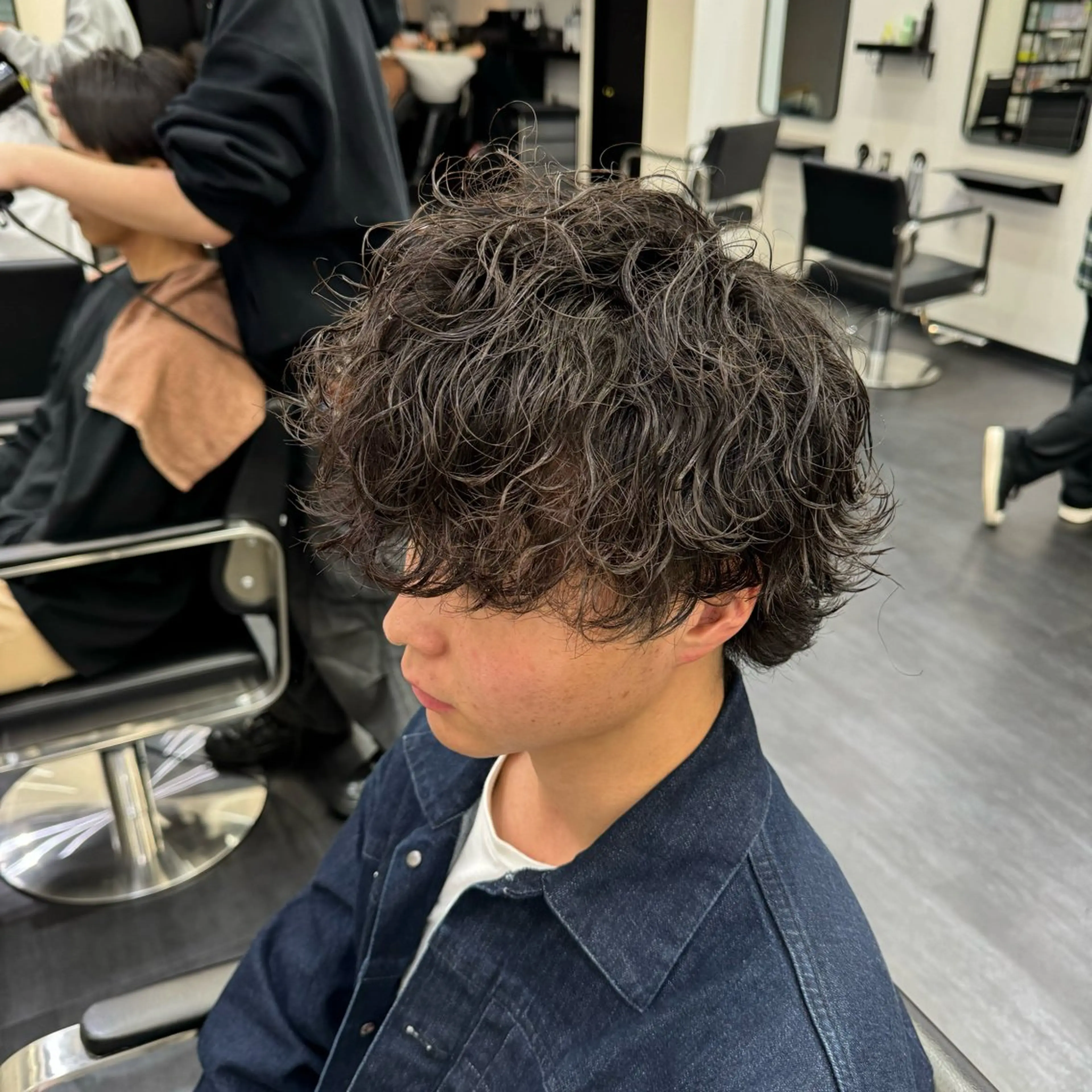 パーマ メンズ カット パーマ ✨メンズ特化✨鈴木 遼太のヘアスタイル