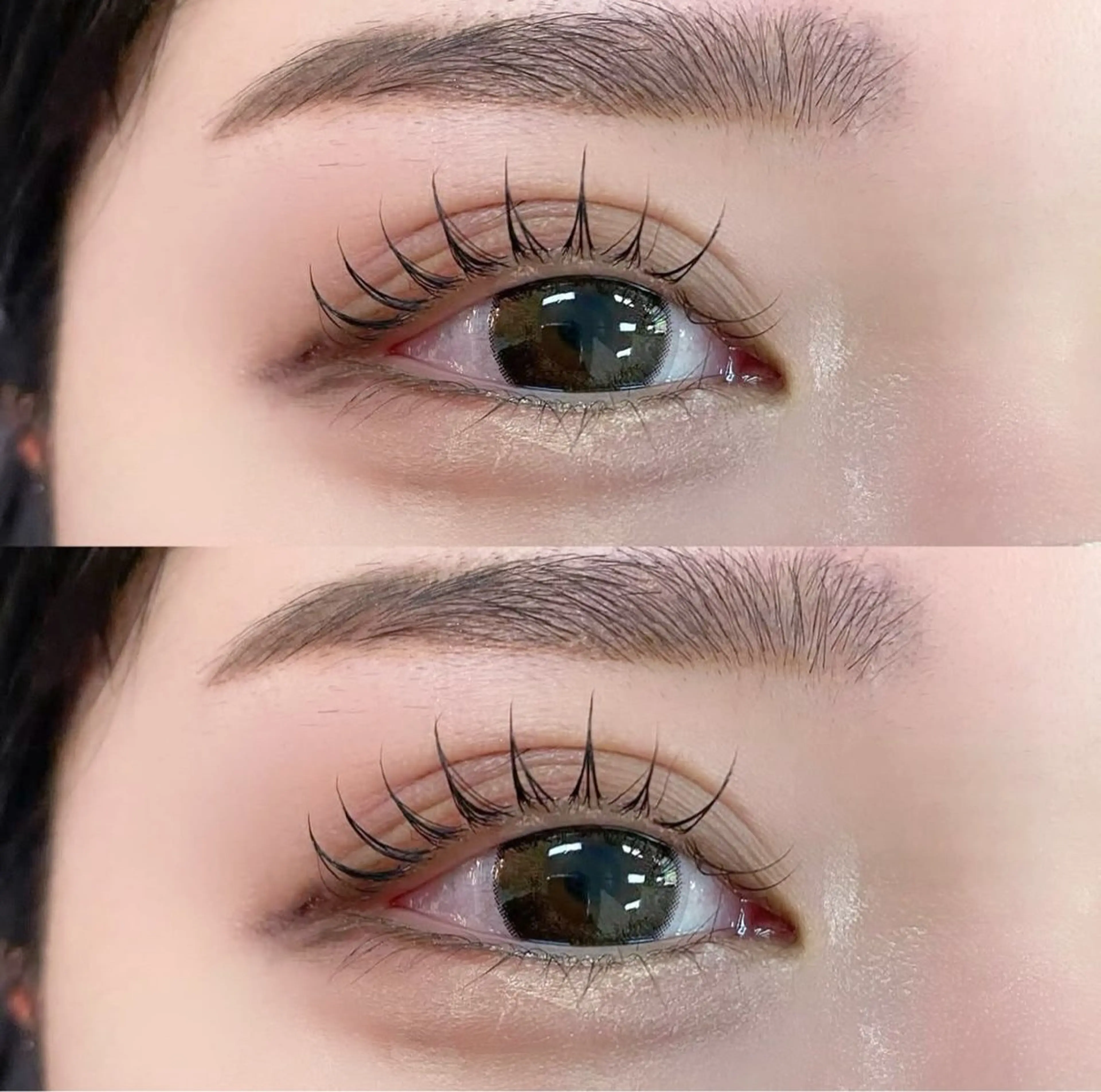 マツエク・マツパ 無料モデル 🎀misaki🎀のマツエク・マツパデザイン