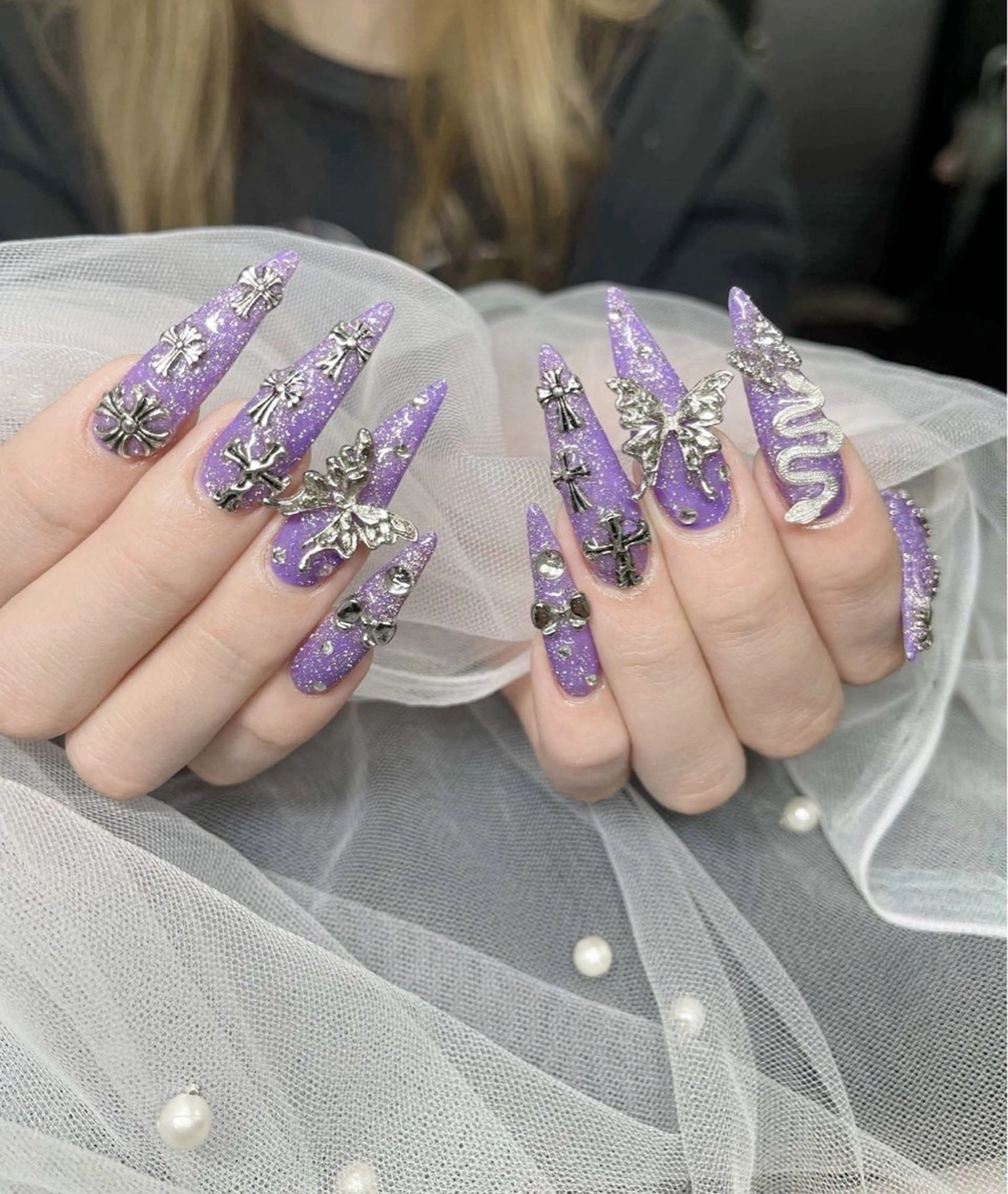 ネイル ハンドネイル MIYU．nail Mariaのネイルデザイン
