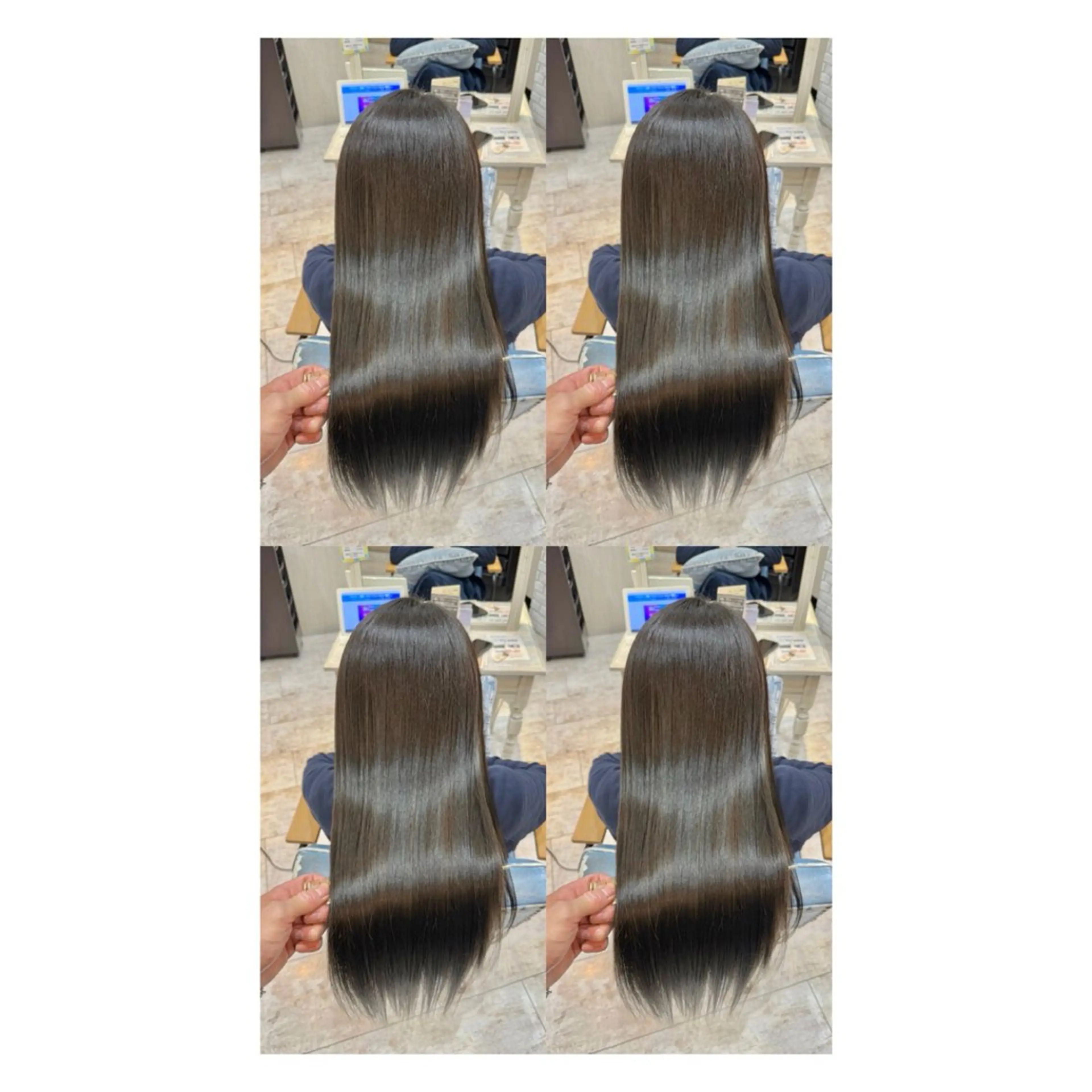 ロング カラー インナーカラー 髪質改善 ヘアカラー トリートメント 店長✨レイヤー✖️ 髪質改善✖️韓国ヘアのヘアスタイル