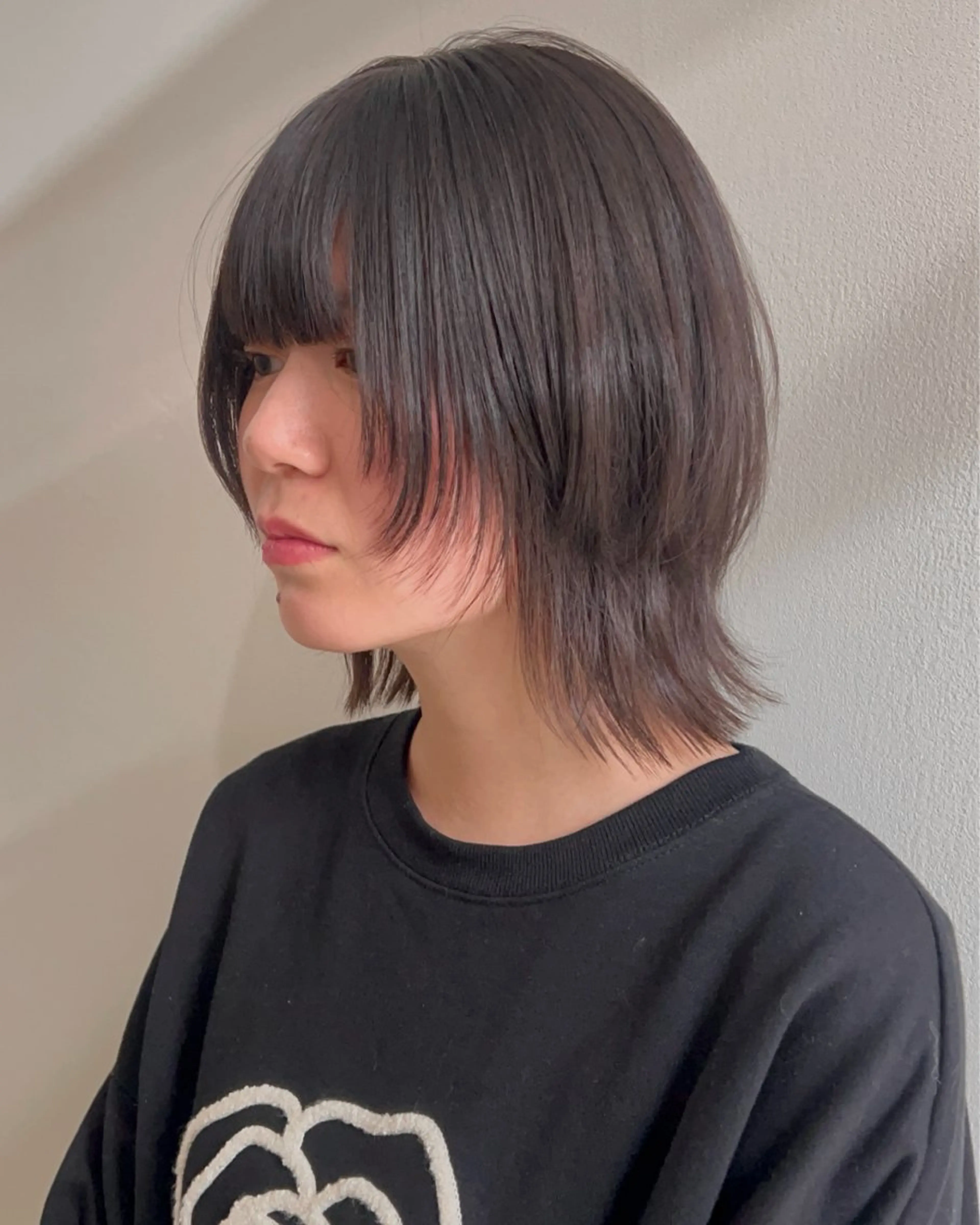 ミディアム カラー aya / ニュアンスカラーのヘアスタイル