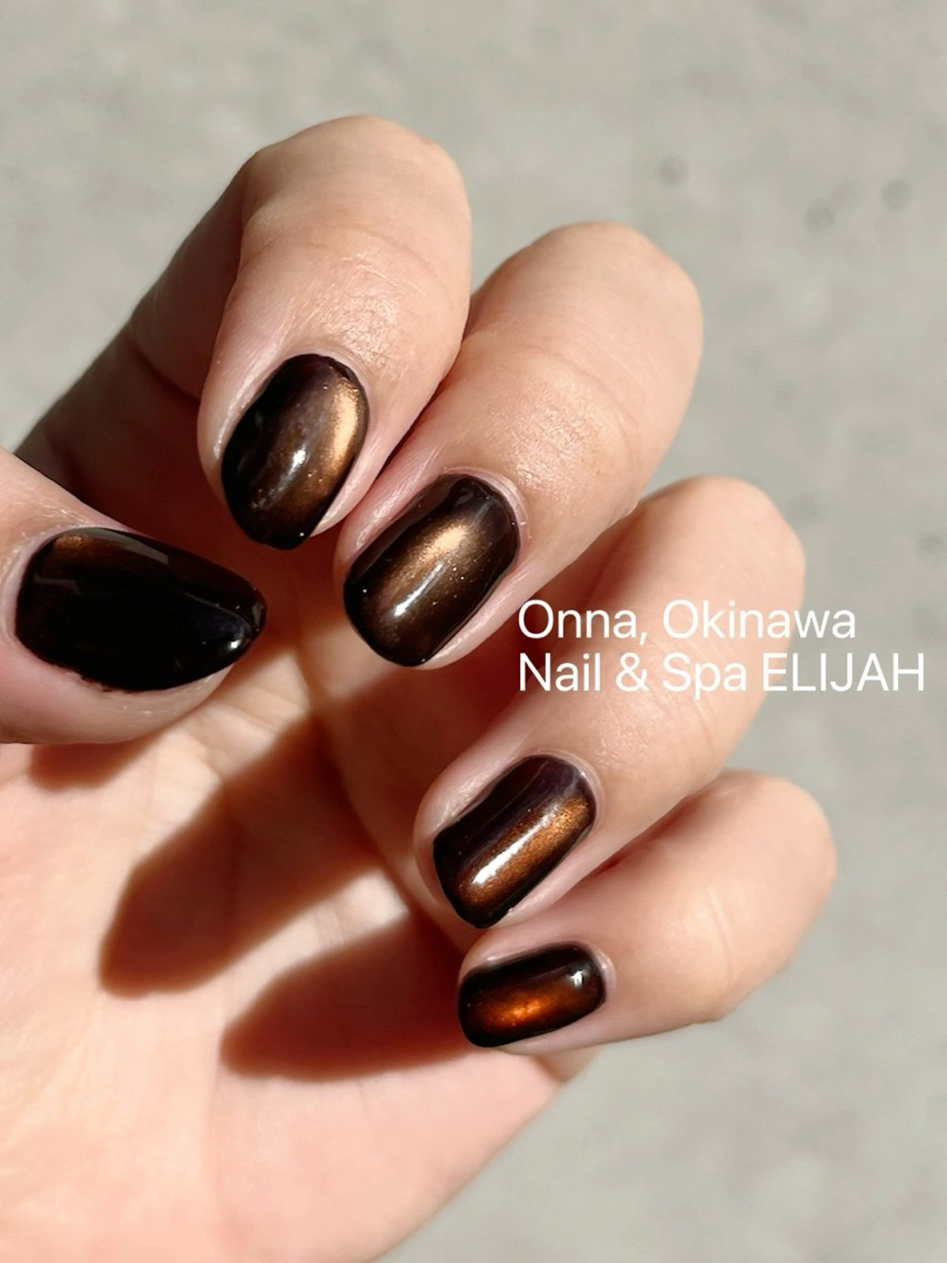 ネイル ハンドネイル ダンラップ新里 友簣乃のネイルデザイン