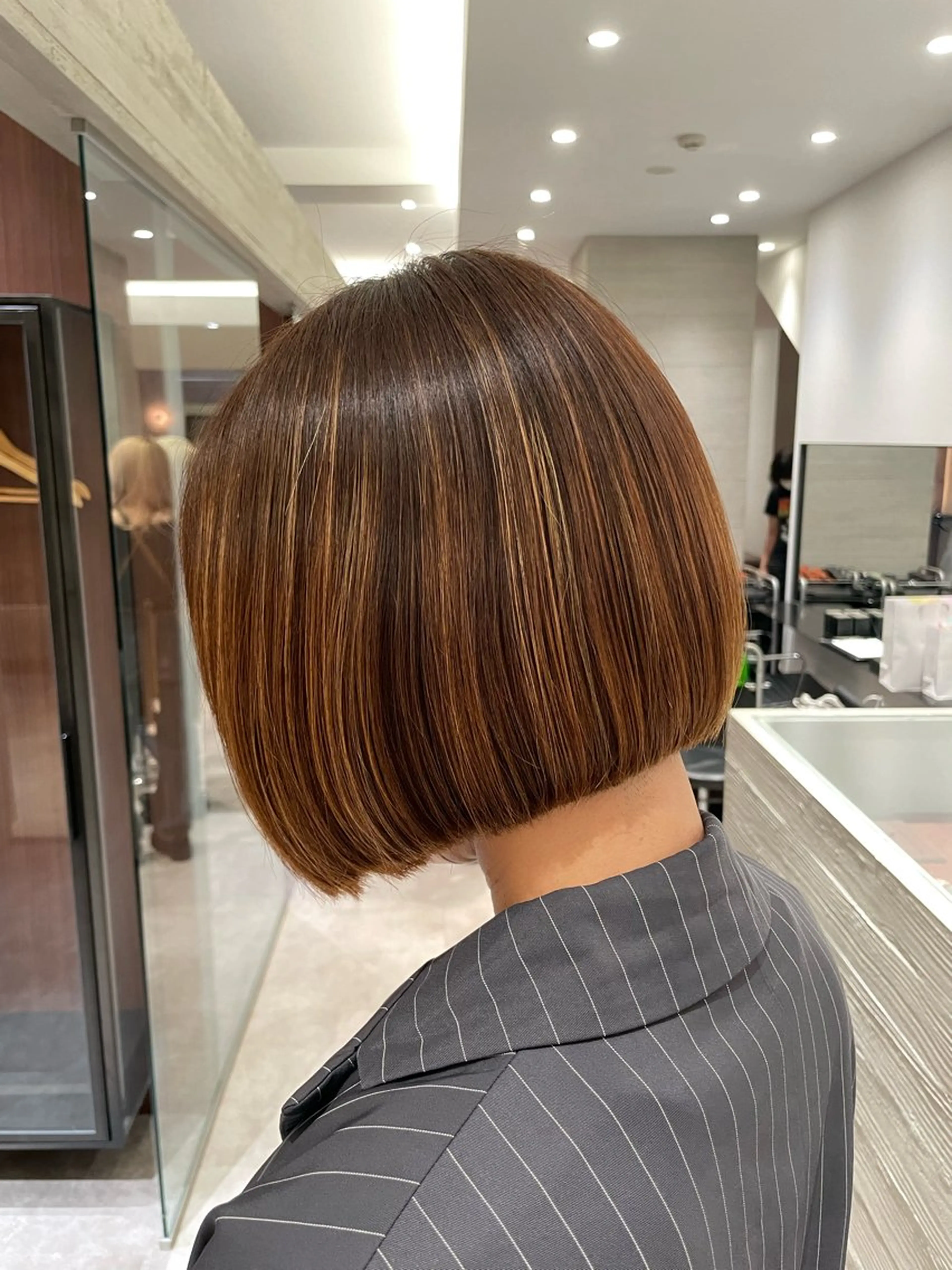 ミディアム ヘアアレンジ ボブ .⋆⟡💖 Marin💖⟡⋆.のヘアスタイル