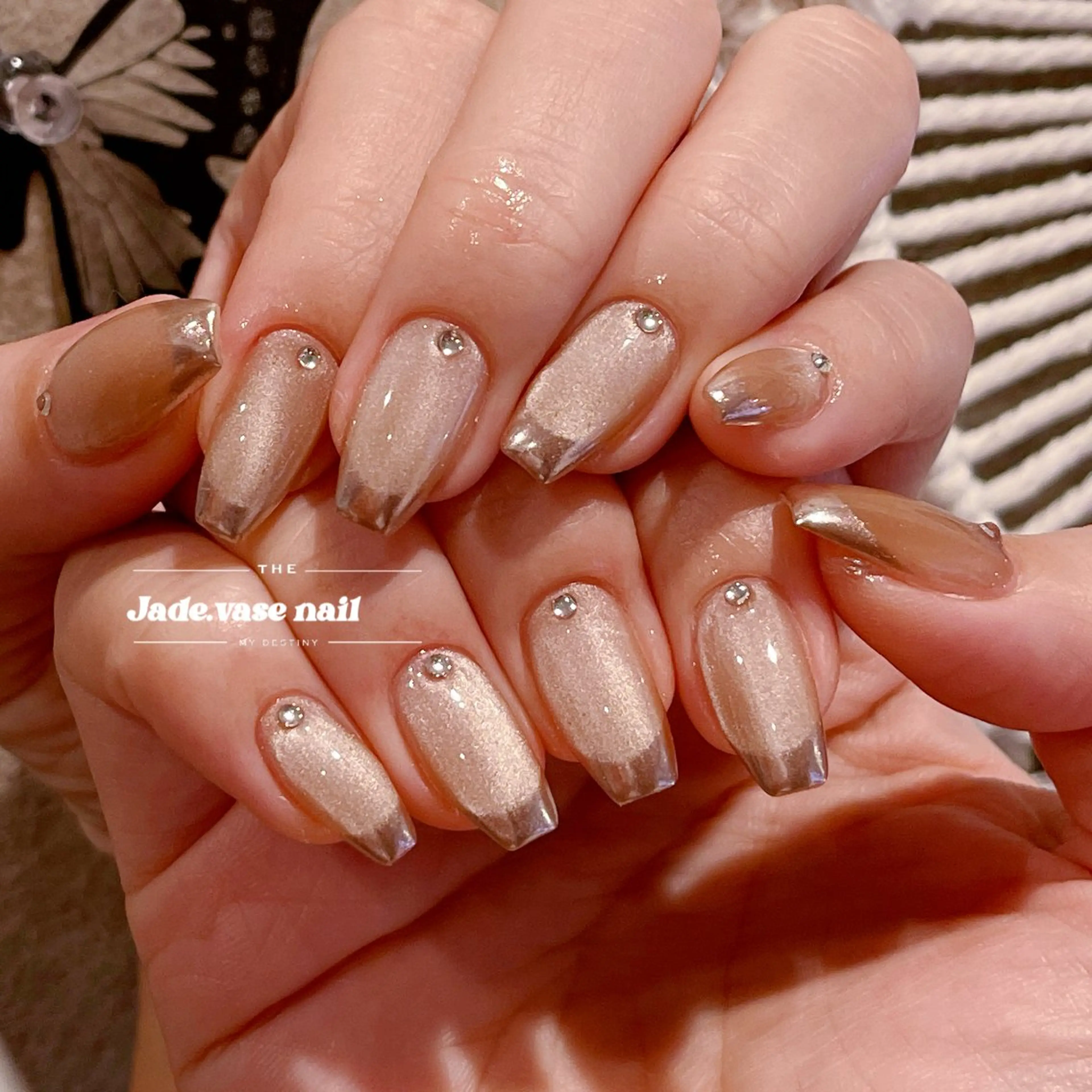 ネイル ハンドネイル ハンドケア ✰Jade.vase 银座のネイルデザイン
