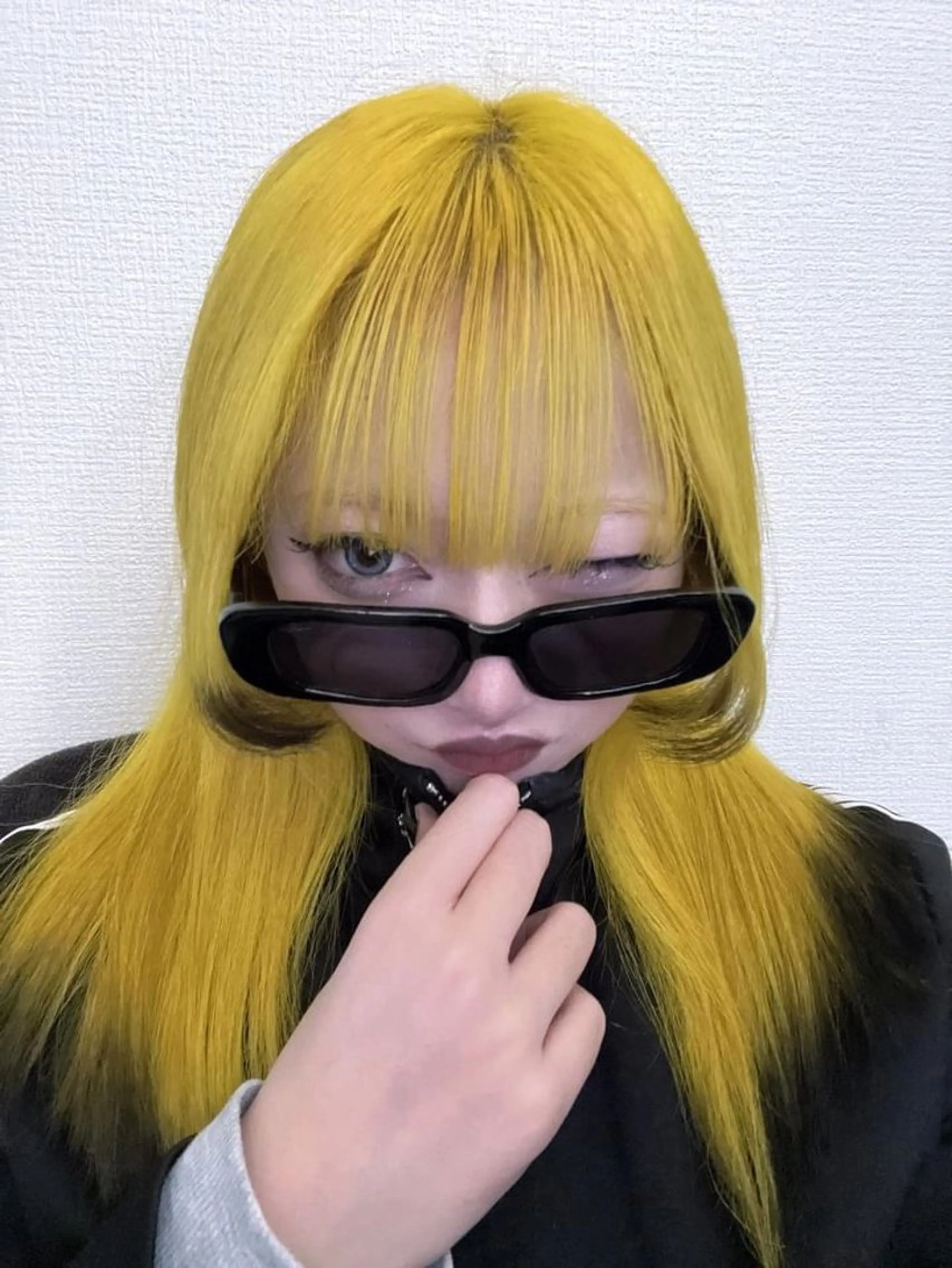 セミロング カラー ヘアカラー トリートメント TATSUブリーチ/ ミルクティーベージュのヘアスタイル