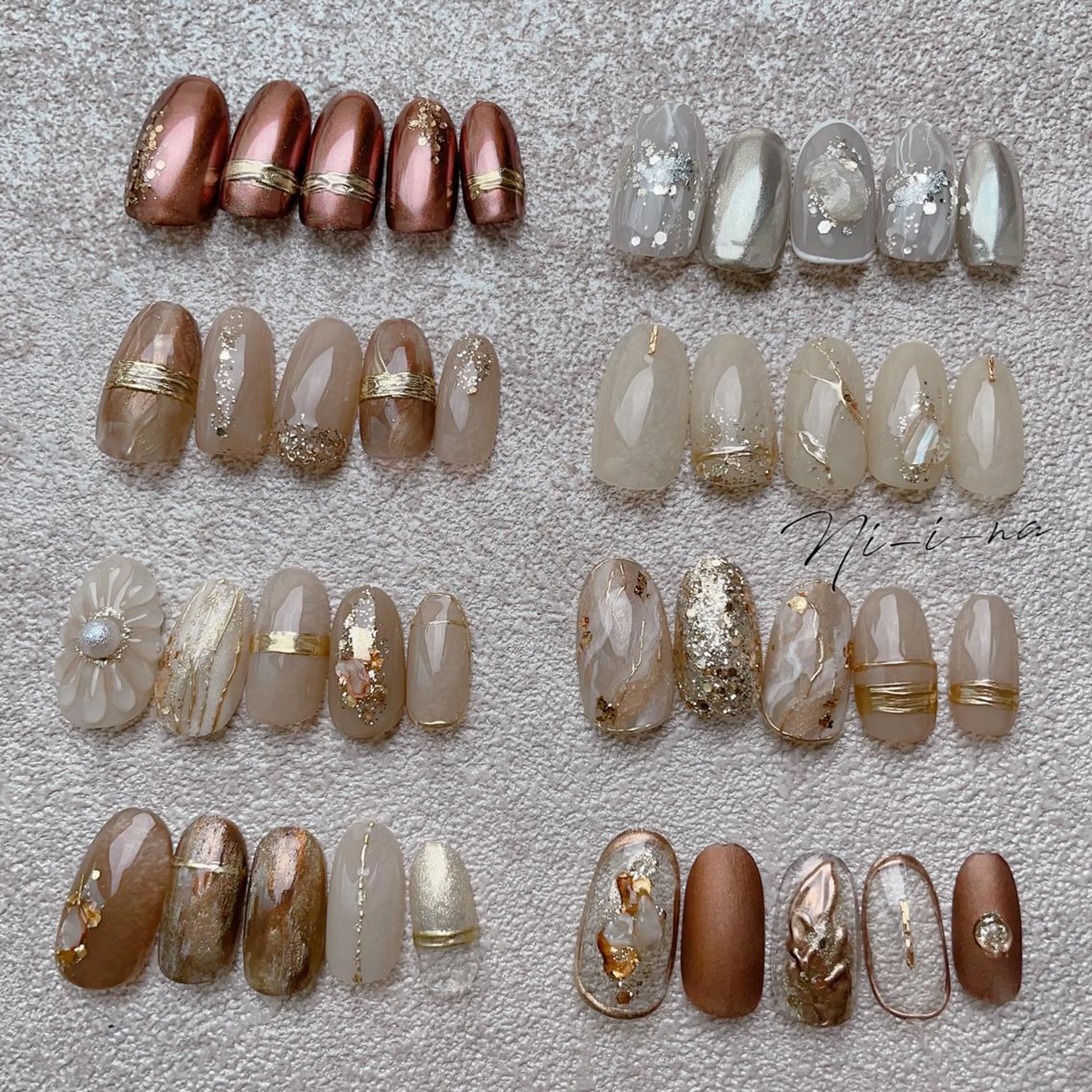 ネイル ニュアンスネイル nail salon Ni-i-naのネイルデザイン