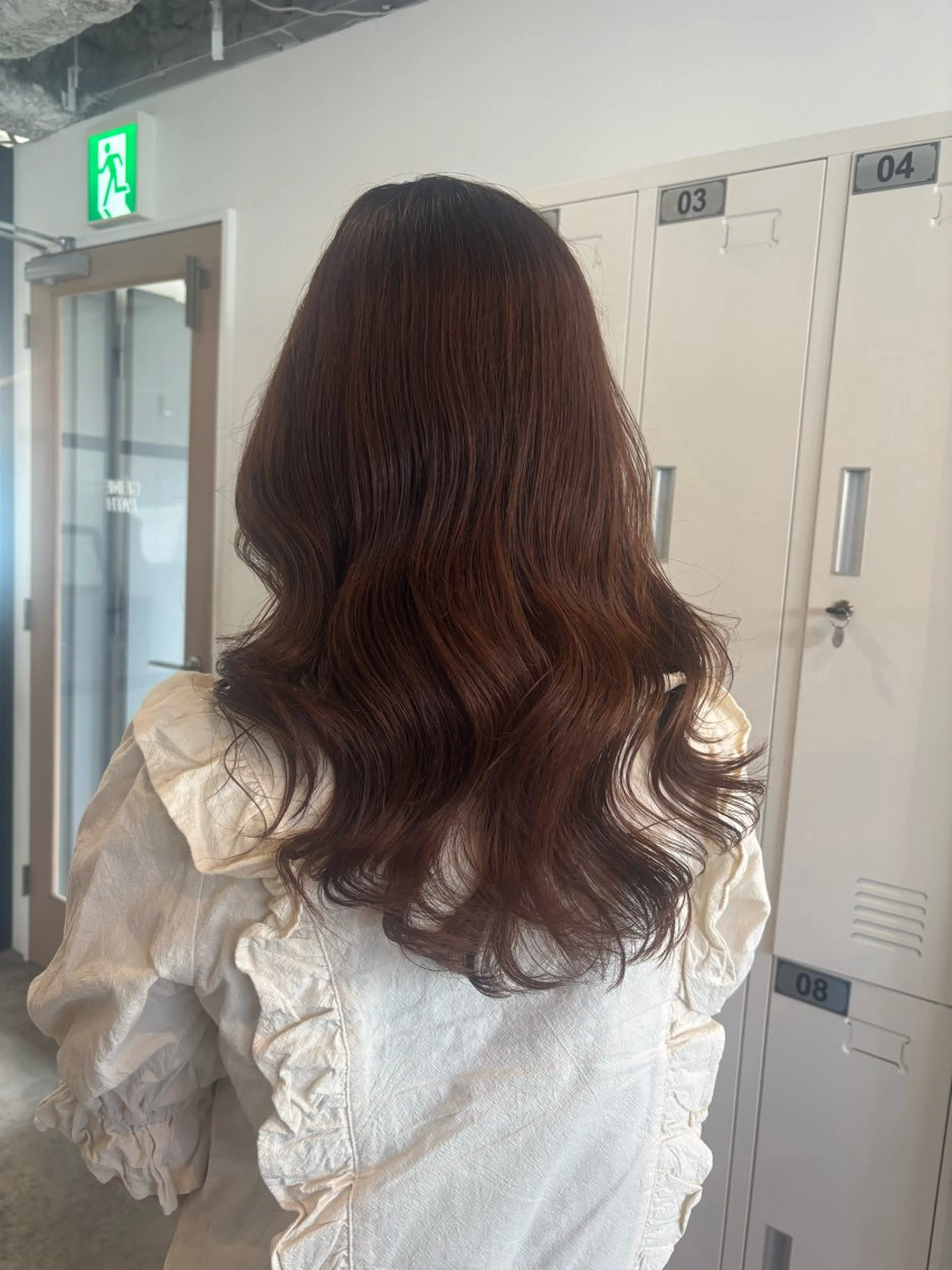 セミロング ヘアカラー ゆるふわガーリーst yle🩰yuukaのヘアスタイル