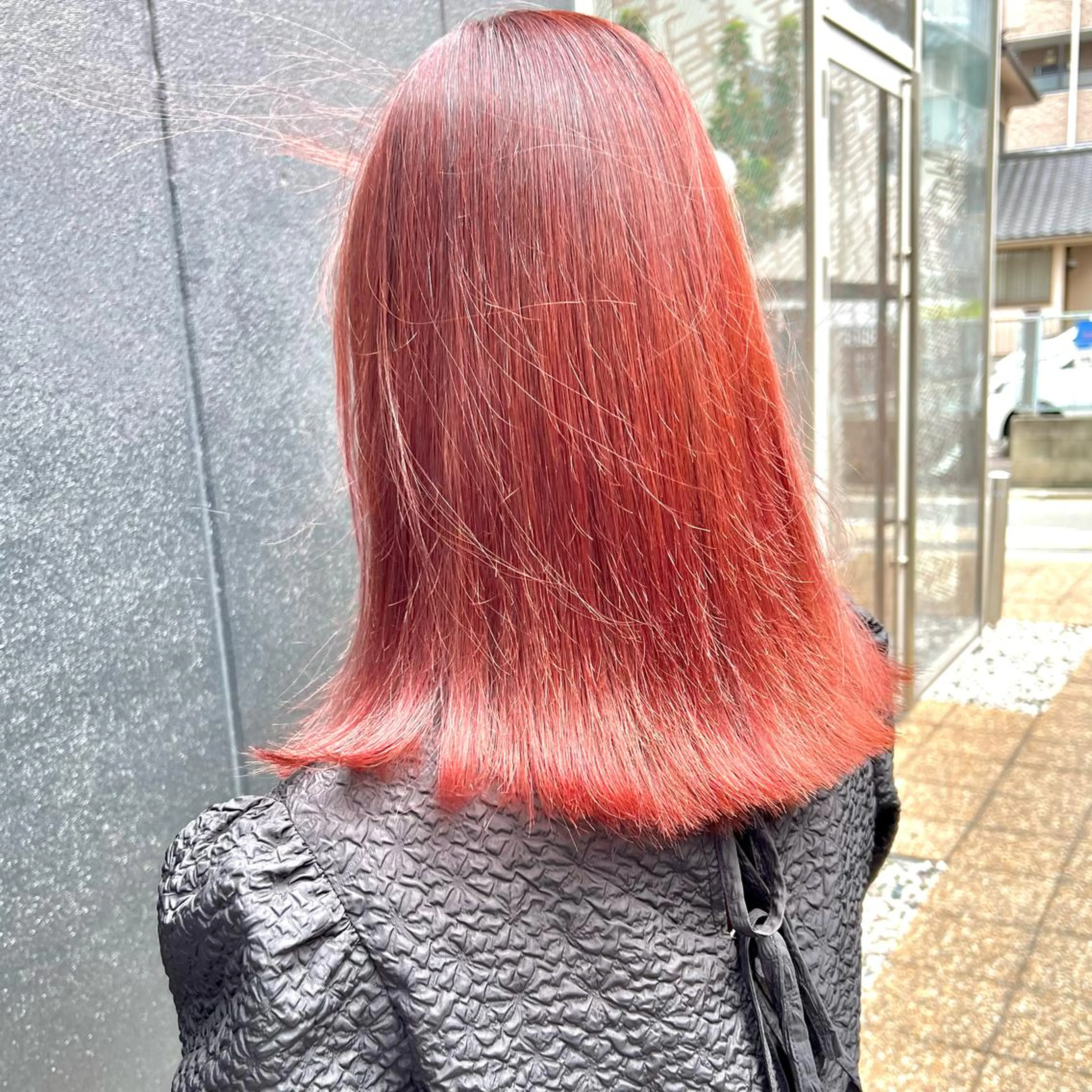ミディアム カラー ブリーチ ハイトーンカラー ピンクカラー ケアブリーチ×ハイト ーン専門/SHOTAのヘアスタイル