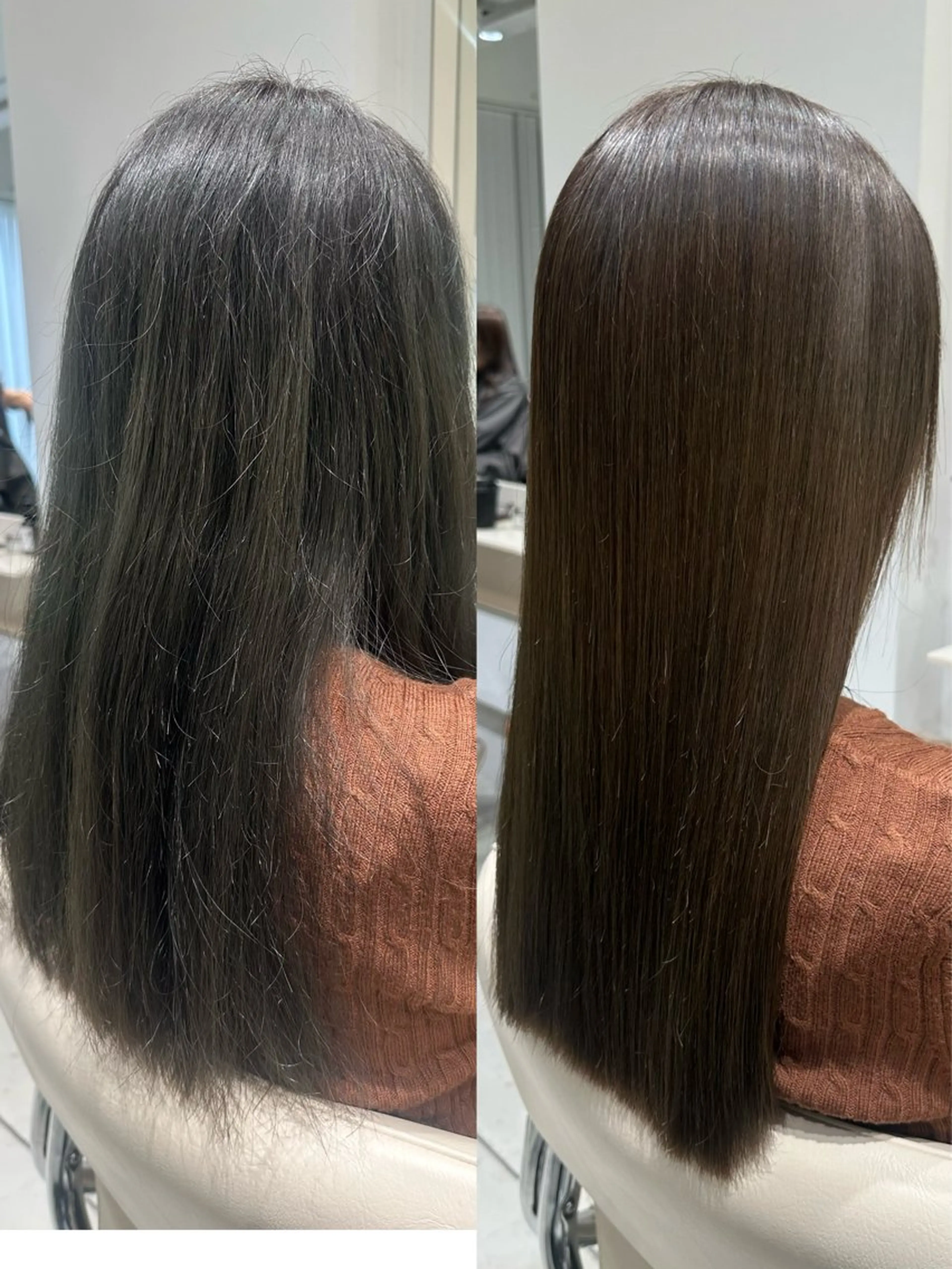 ミディアム カラー カット ヘアカラー 縮毛矯正 トリートメント ヘッドスパ ヘアセット ジョウ/顔周り/縮毛 /似合わせ/レイヤーのヘアスタイル