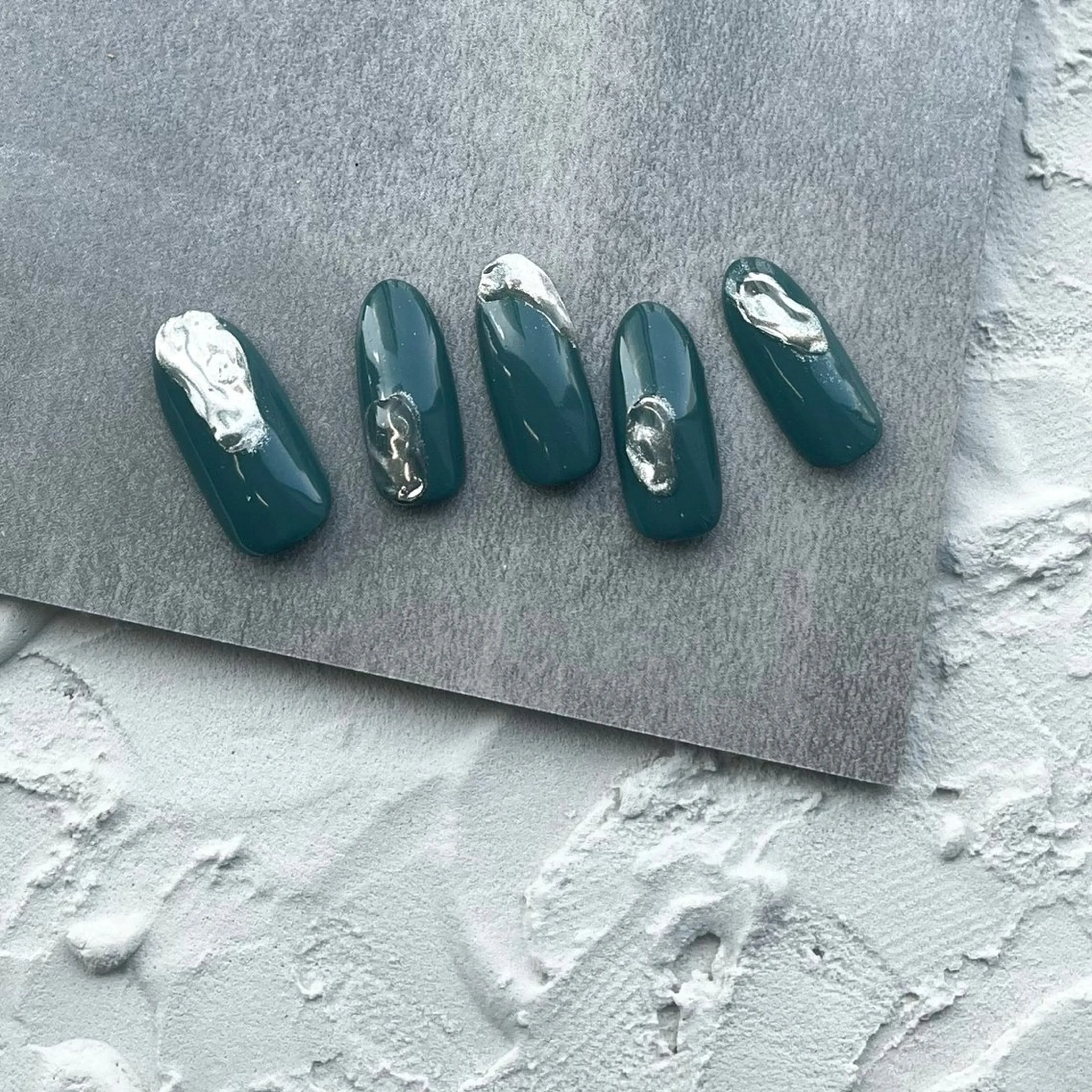 ネイル アートネイル シンプルネイル ネイルチップ ⭐︎休業中の練習⭐︎ JNA認定講師髙橋のネイルデザイン