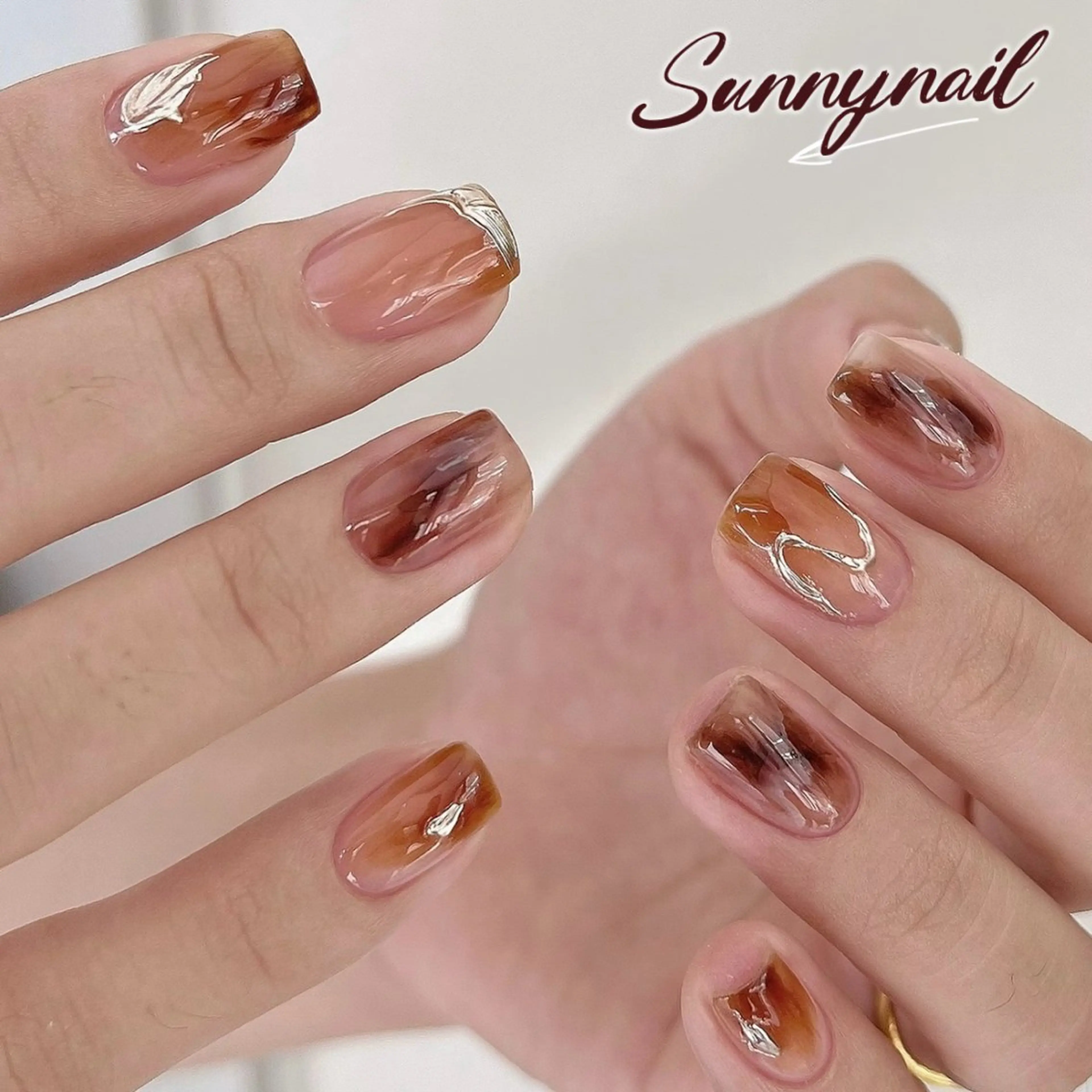 ネイル ハンドネイル sunnynail 小桃のネイルデザイン