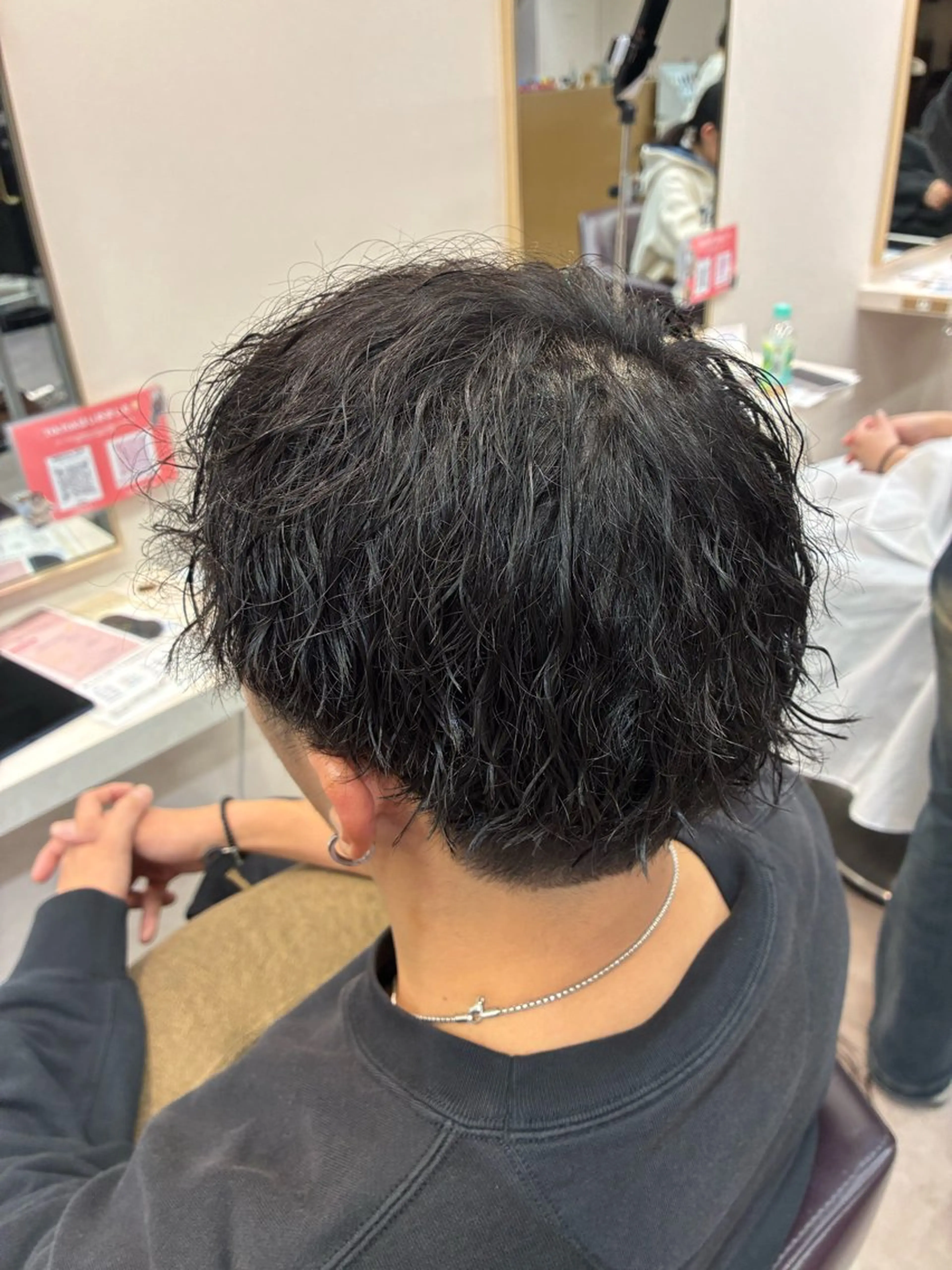 メンズ カット パーマ アレンジ/縮毛矯正 FACE。ゆのんのヘアスタイル