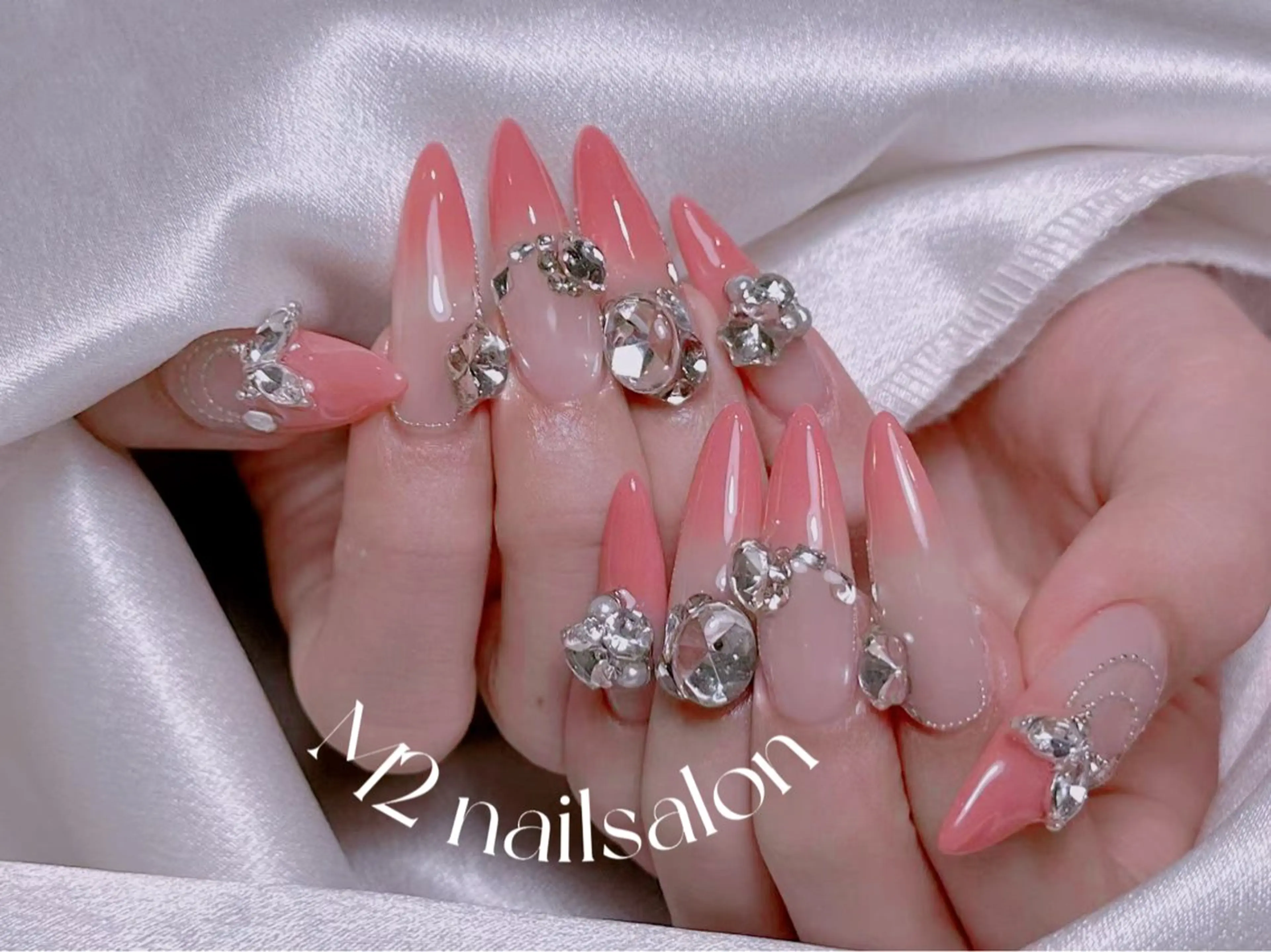 ネイル 長さだし専門店 M2 rikaのネイルデザイン