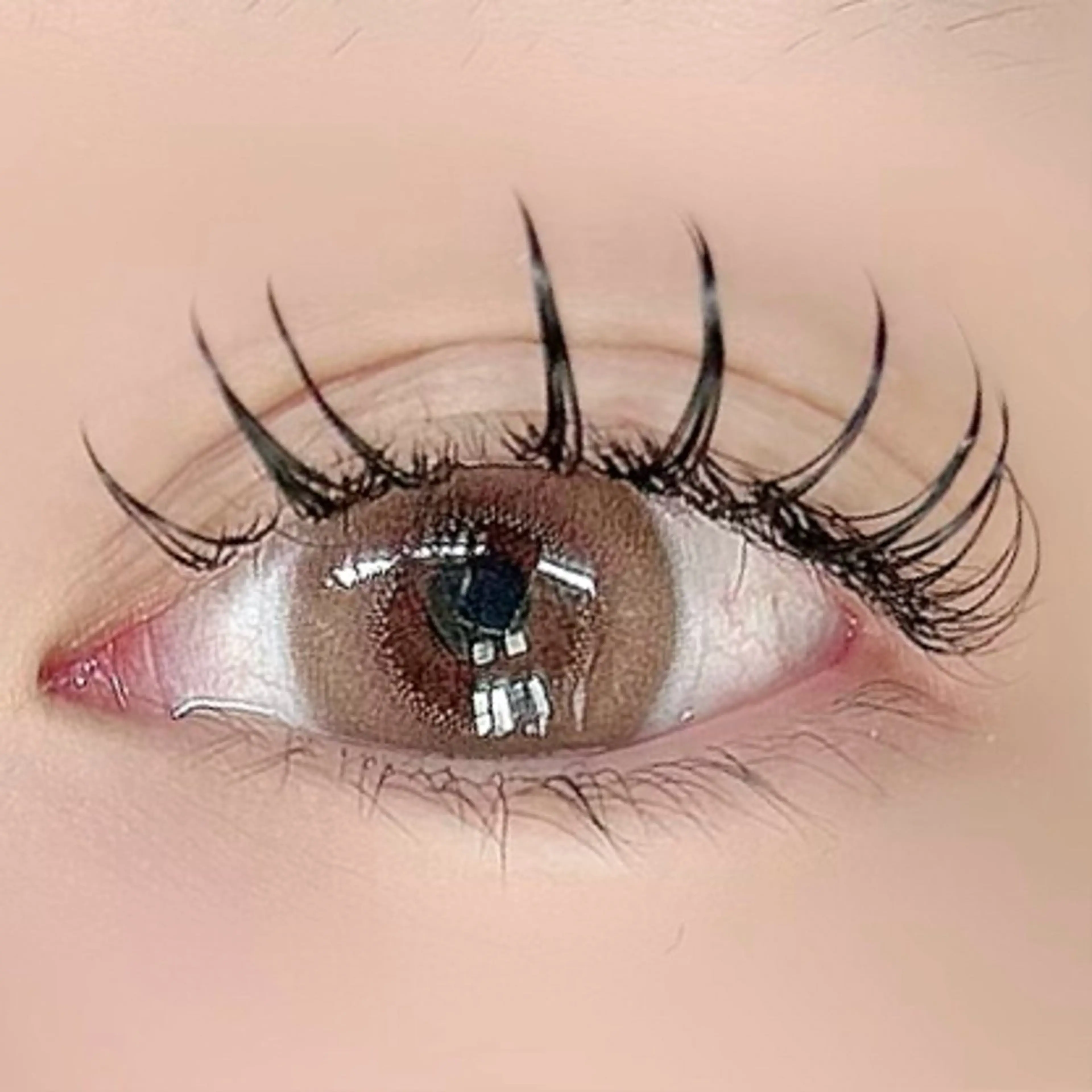 マツエク・マツパ Dカール マツエク soposilma 🧸今季OPENのマツエク・マツパデザイン