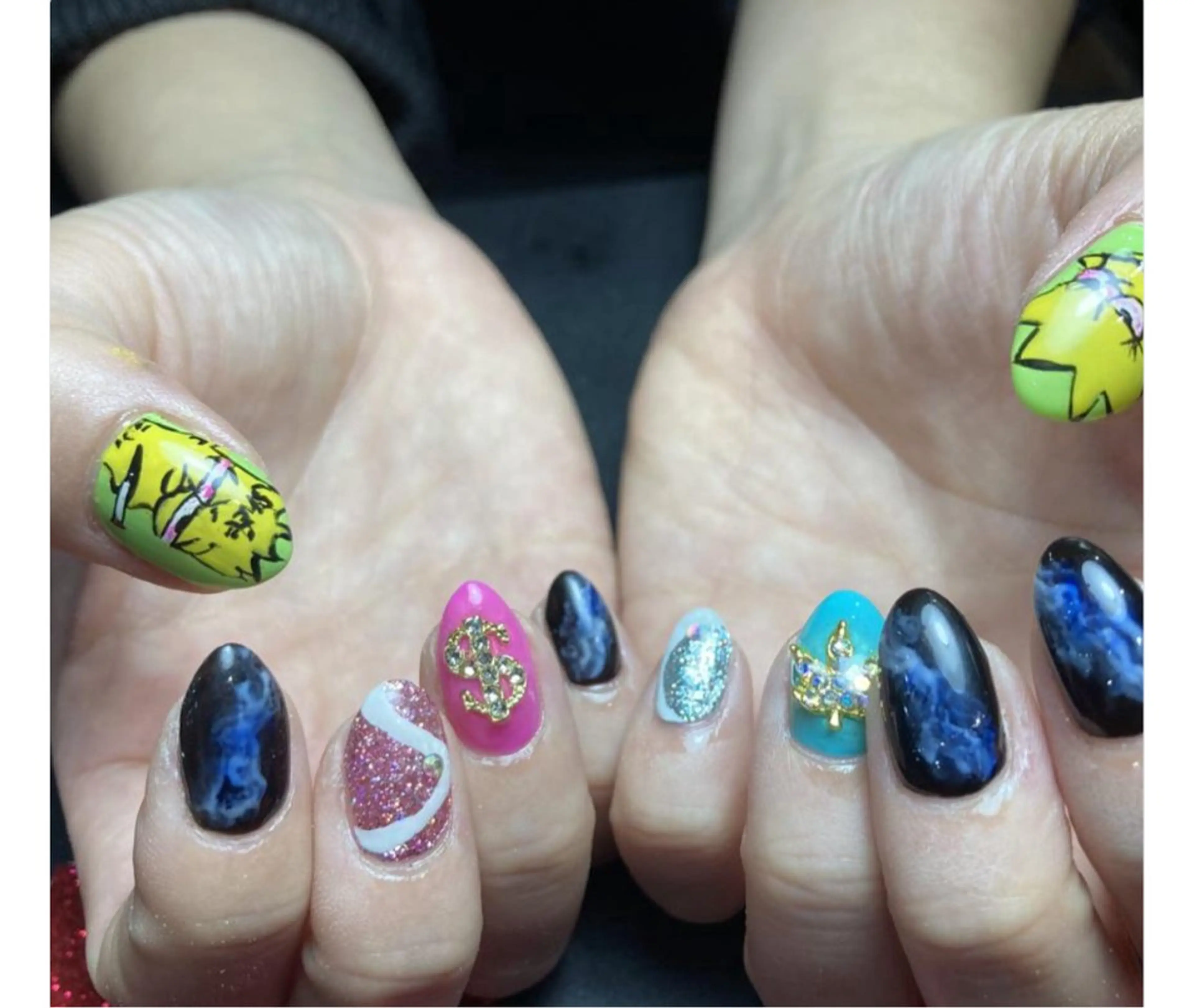 ネイル ネイル/束感まつ毛 MOANA天王寺店のマツエク・マツパデザイン