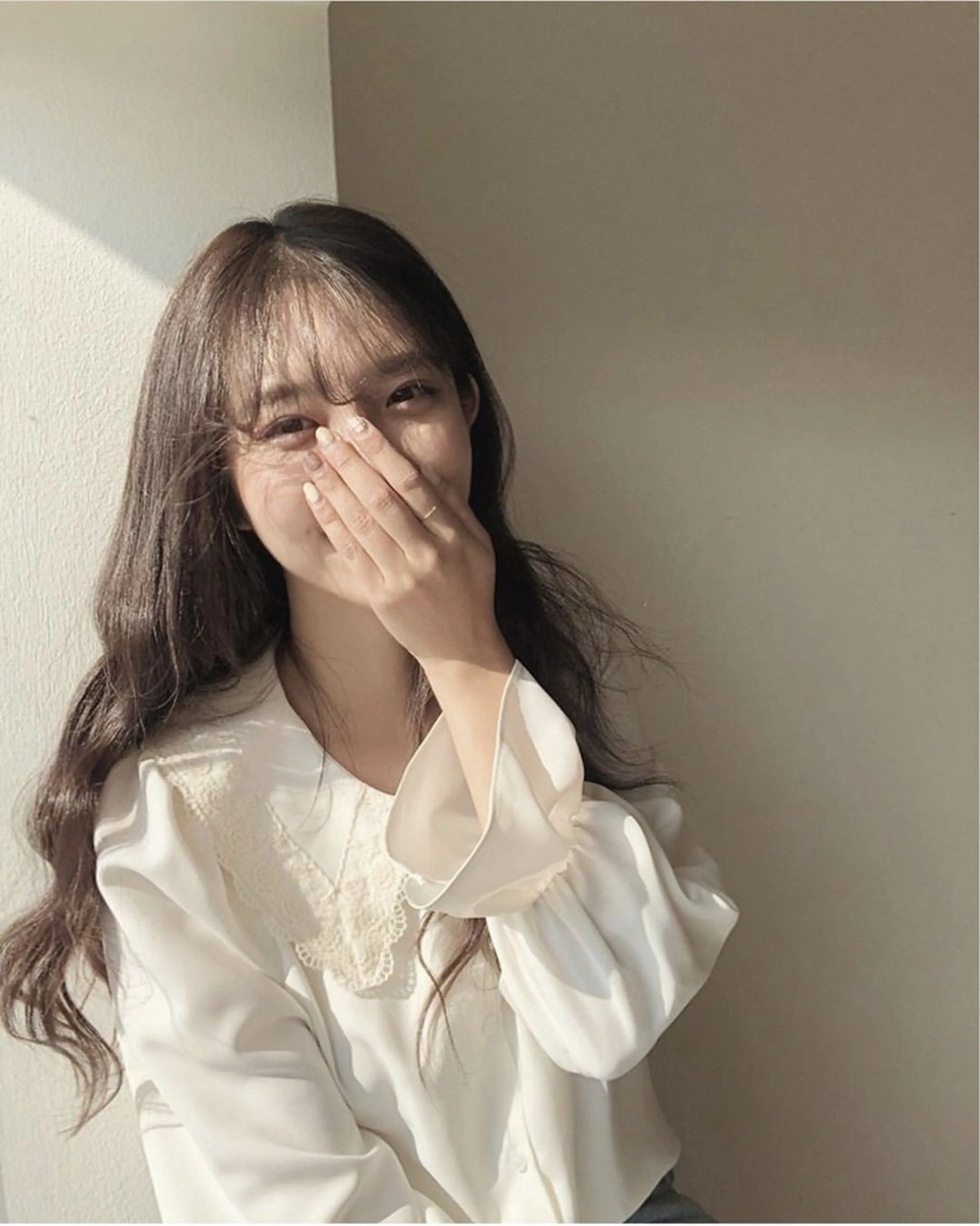 セミロング カラー ヘアカラー トリートメント ヘッドスパ ヘアセット 韓国トレンドカット カラー🤍しゅうじのヘアスタイル