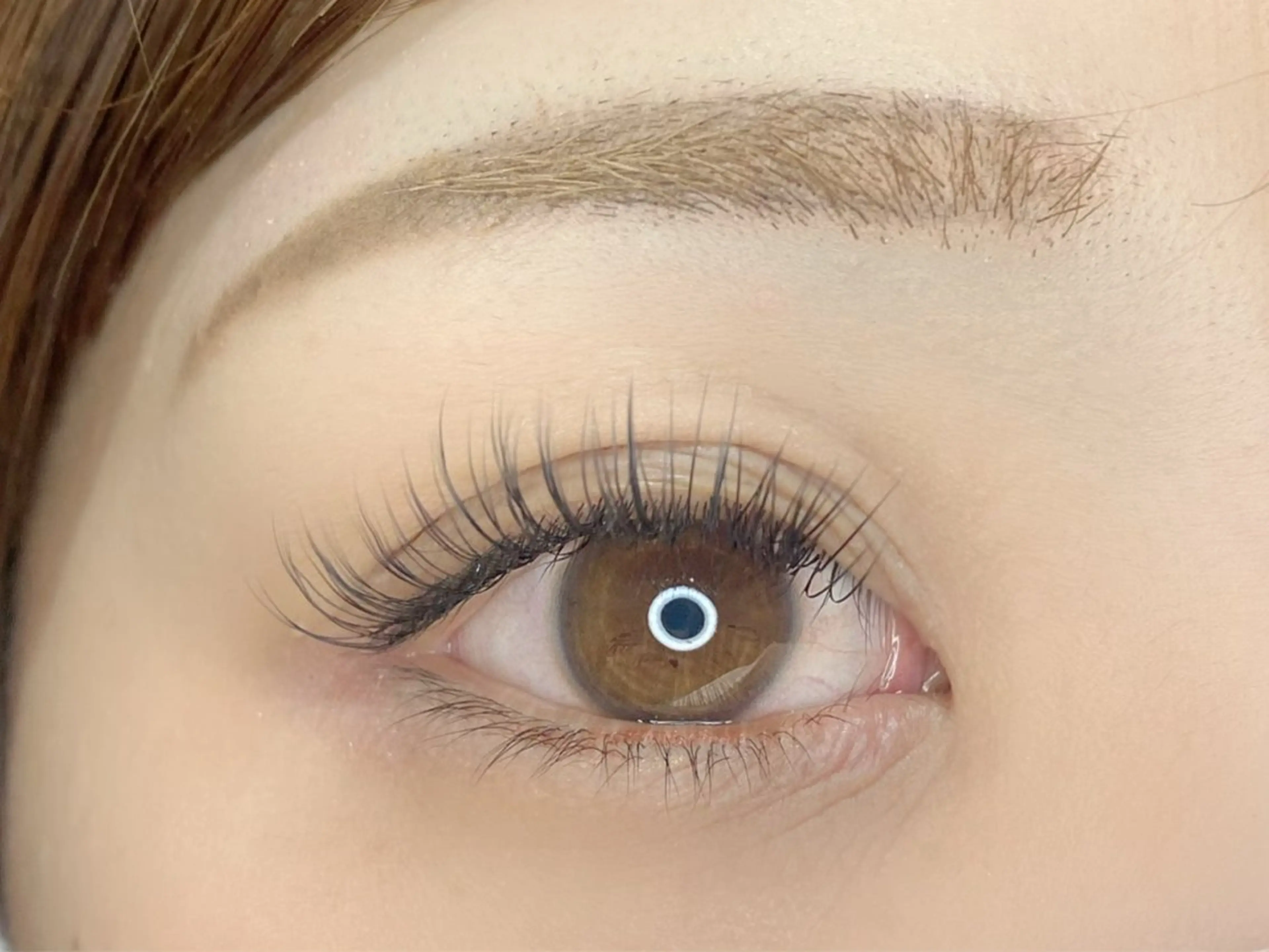 【自然にふわっと♪】フラットラッシュ80本+アイシャンプー♪¥5060の写真