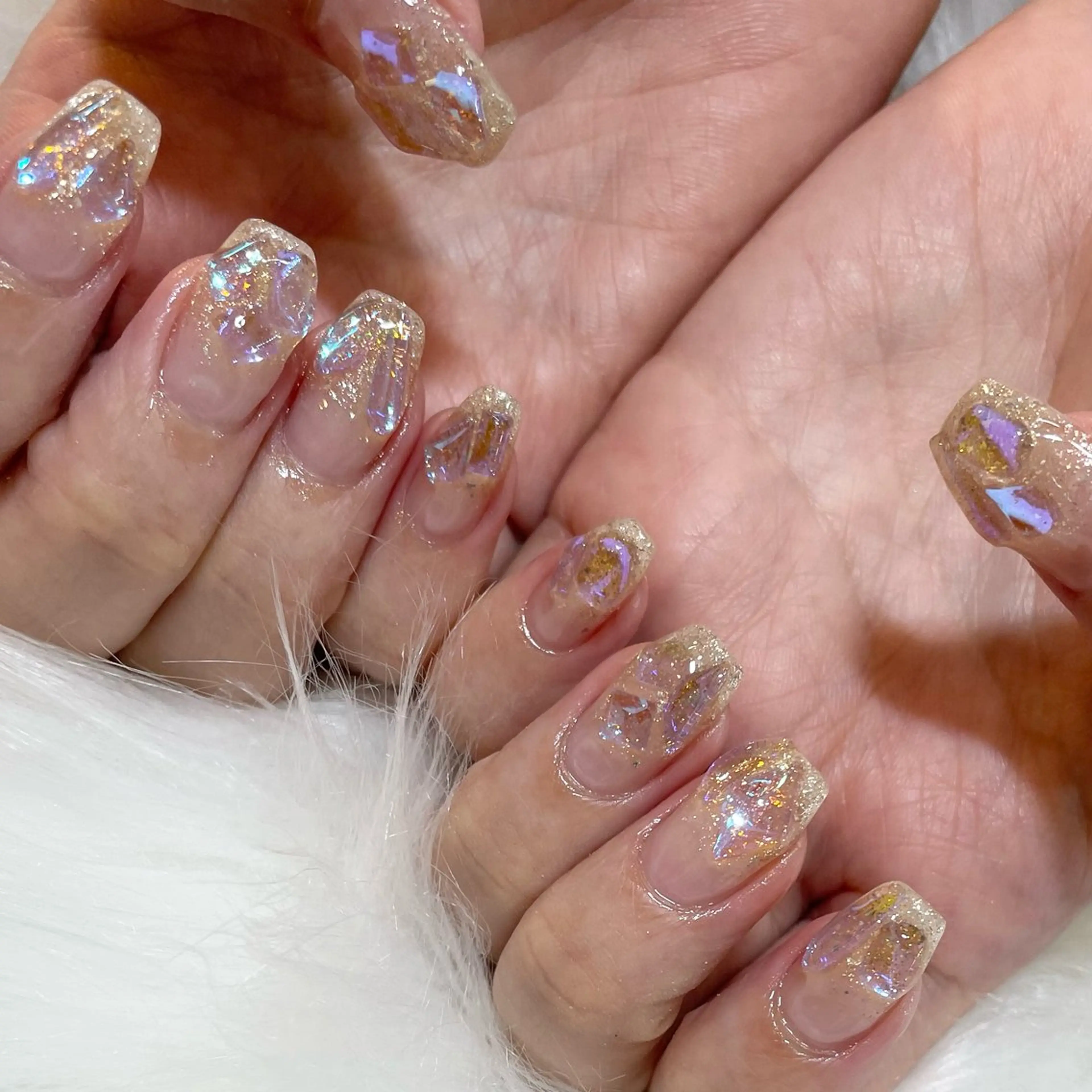 ネイル 氷ネイル・うるうるネイル Nail Salon Gummi.のネイルデザイン