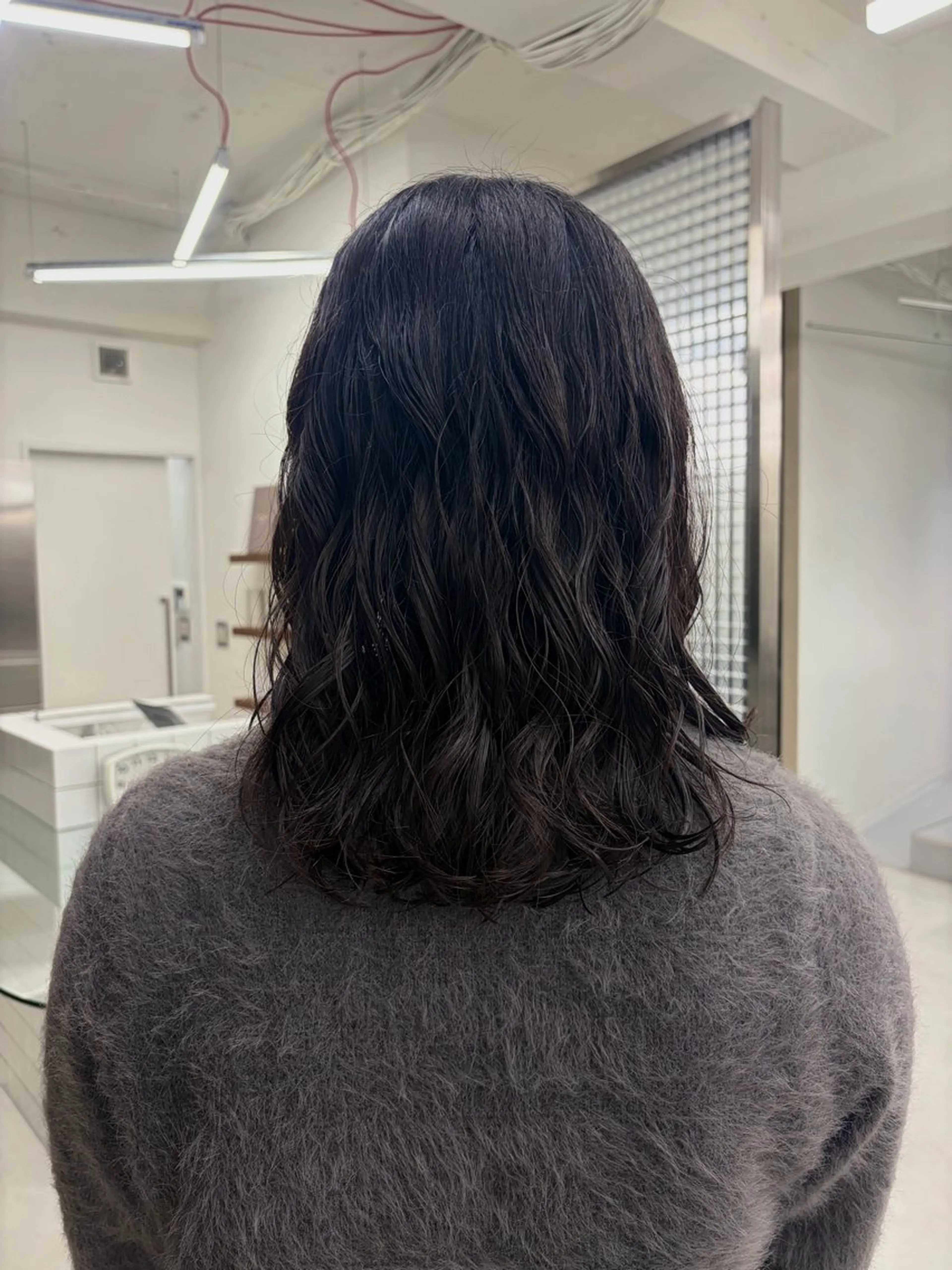 ミディアム パーマ パーマ ロングパーマ/ボブ/ 表参道/aoba🩵のヘアスタイル