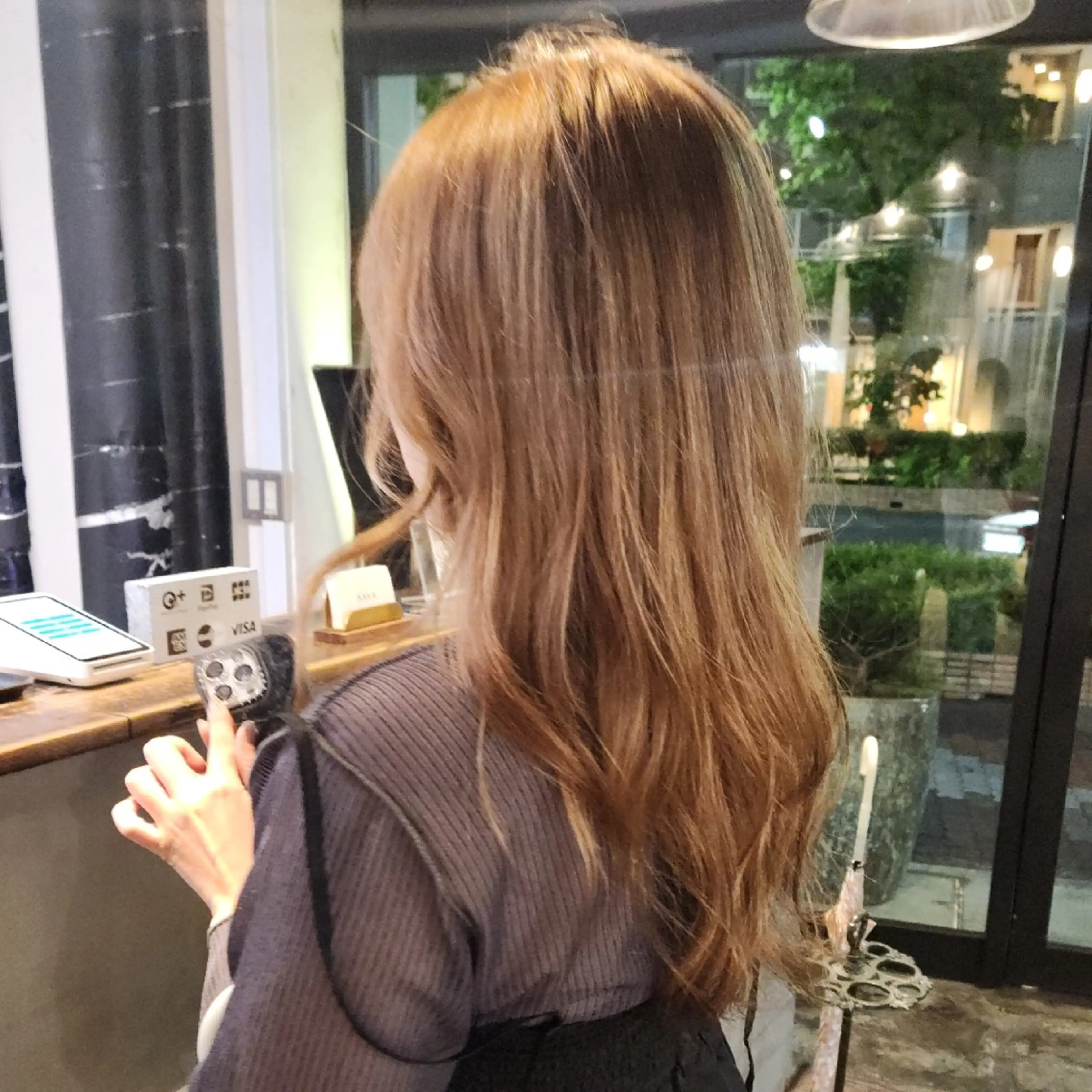 ロング カラー ロング ハヤシ マユ ✂ 府中美容室のヘアスタイル
