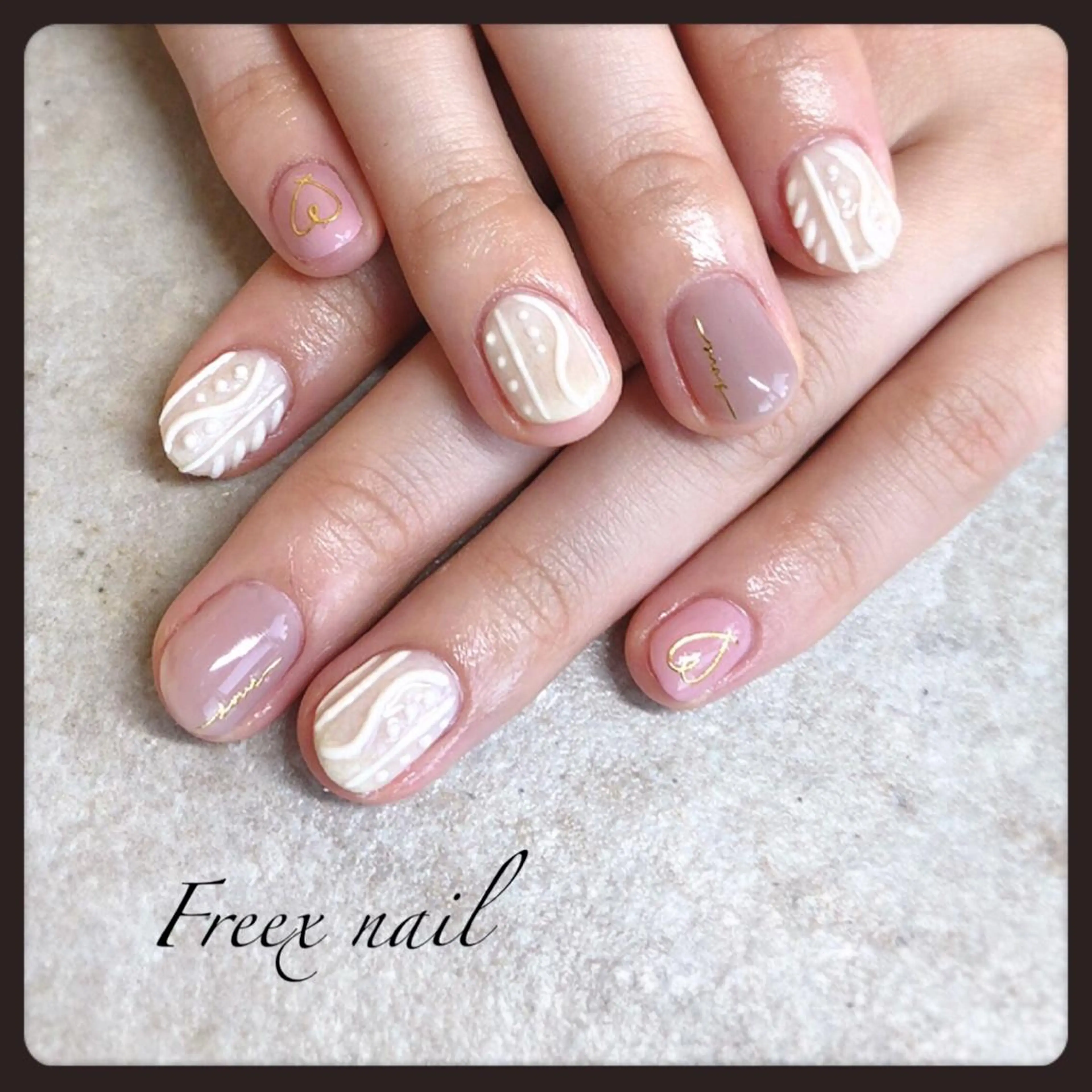 ネイル freex nail /ニュアンス/個性派のネイルデザイン