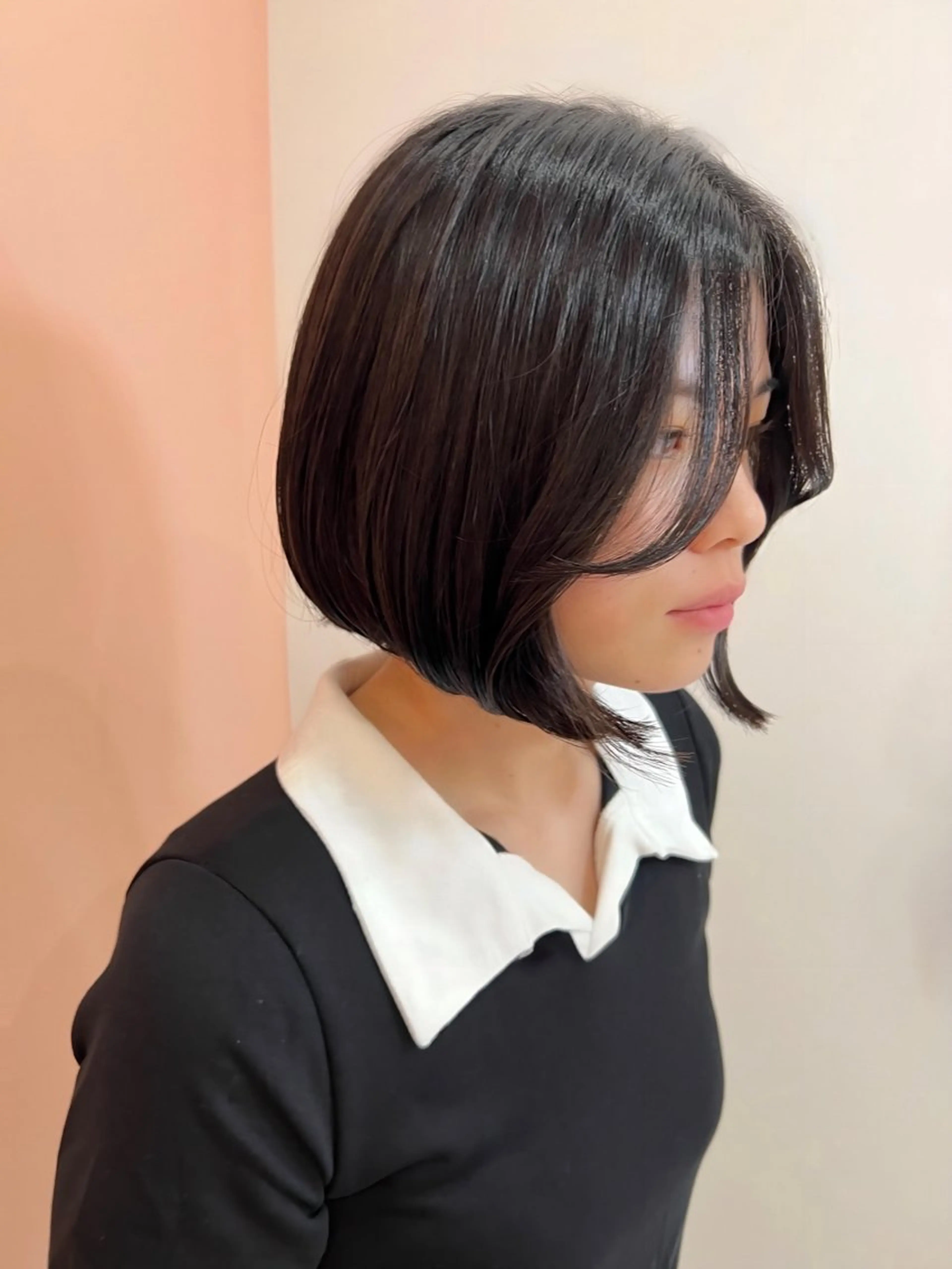 ショート ボブ 韓国風ヘア mizuki ,のヘアスタイル