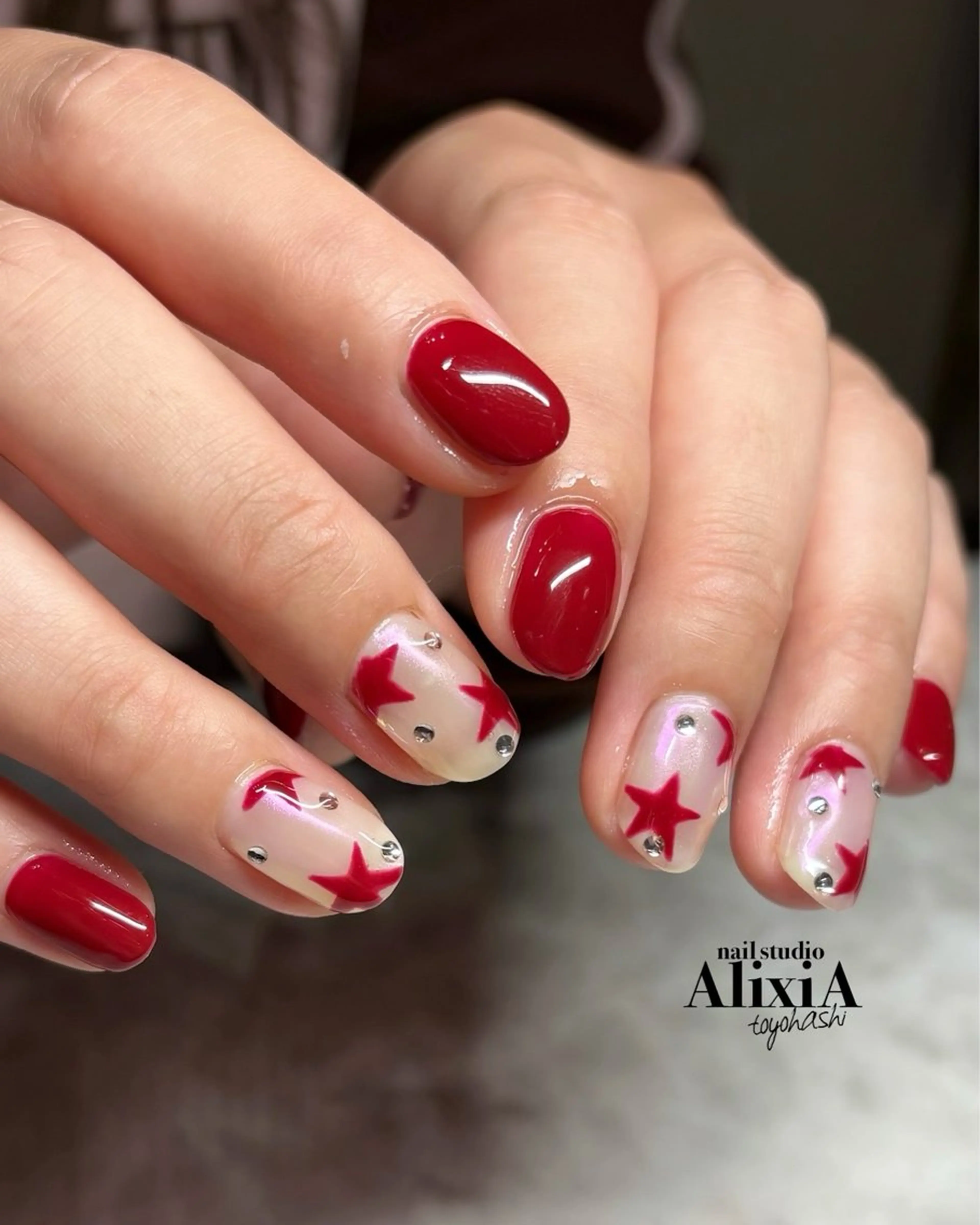 ネイル ハンドネイル AlixiA ゆみのネイルデザイン