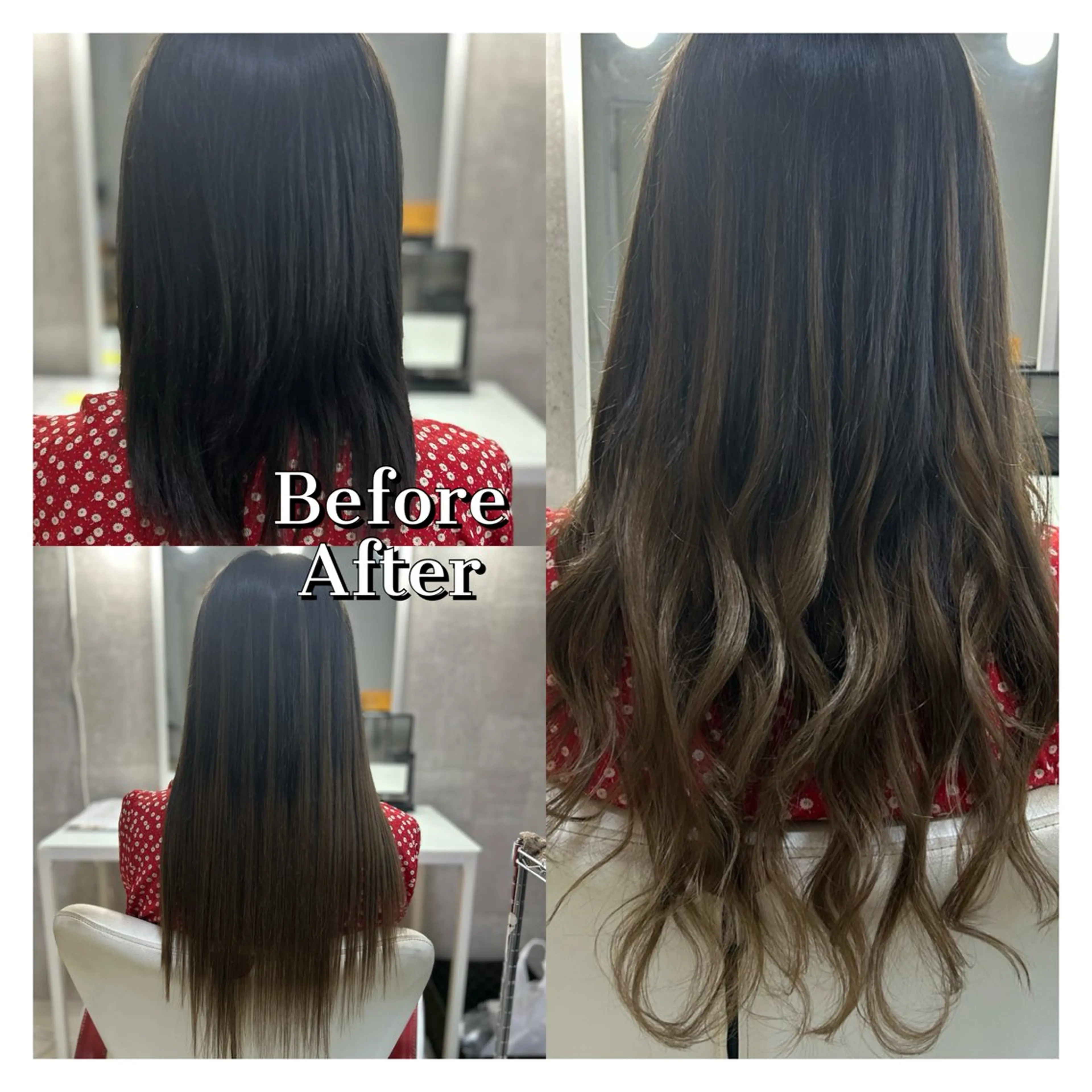 ロング エクステ ドレスアップ南草津所属・🫧ドレスアップ 南草津店🫧のヘアスタイル