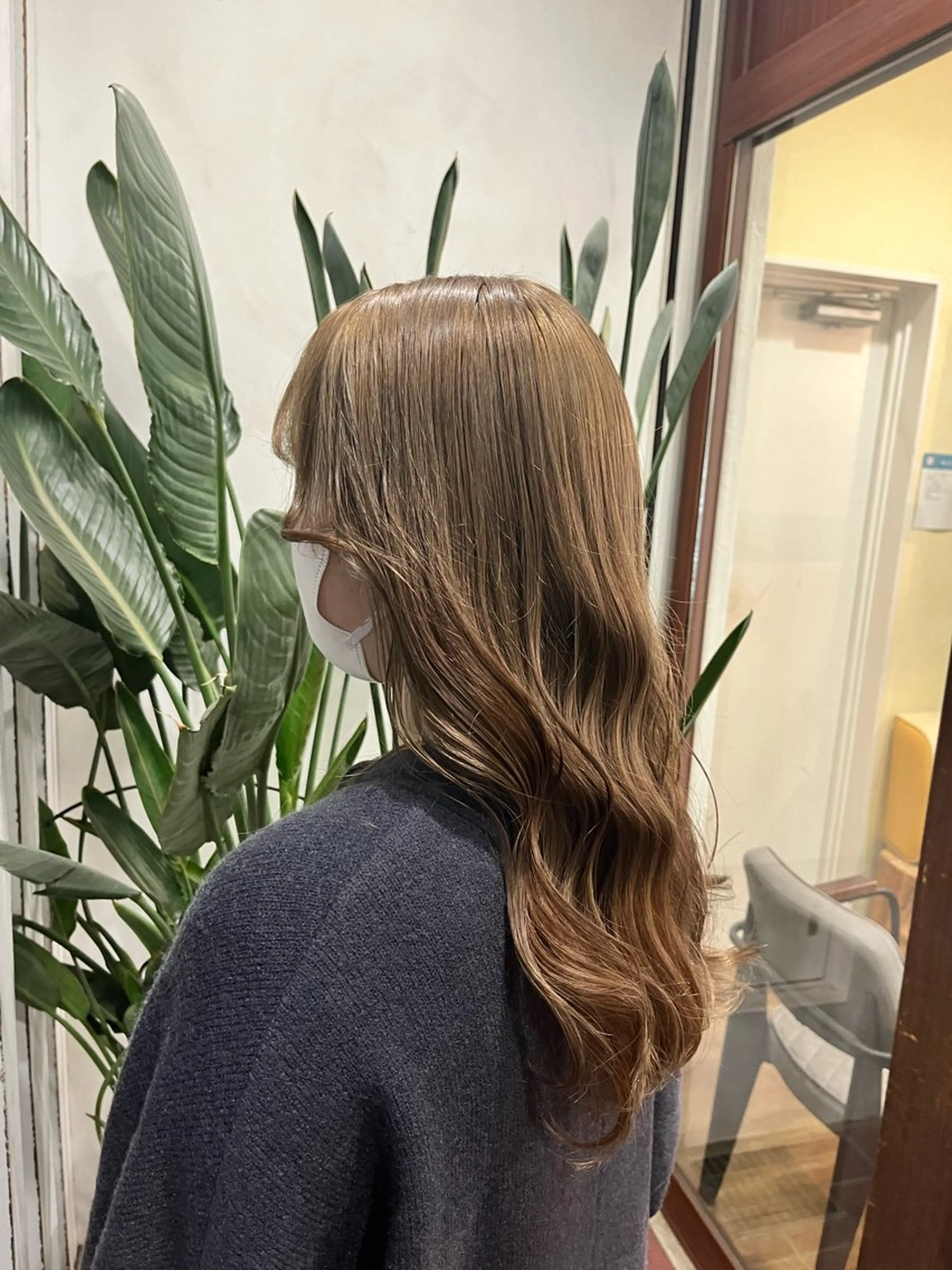 セミロング カラー インナーカラー ヘアカラー トリートメント ヘッドスパ 🫧ハイトーン/ ブリーチ🫧白石航汰のヘアスタイル