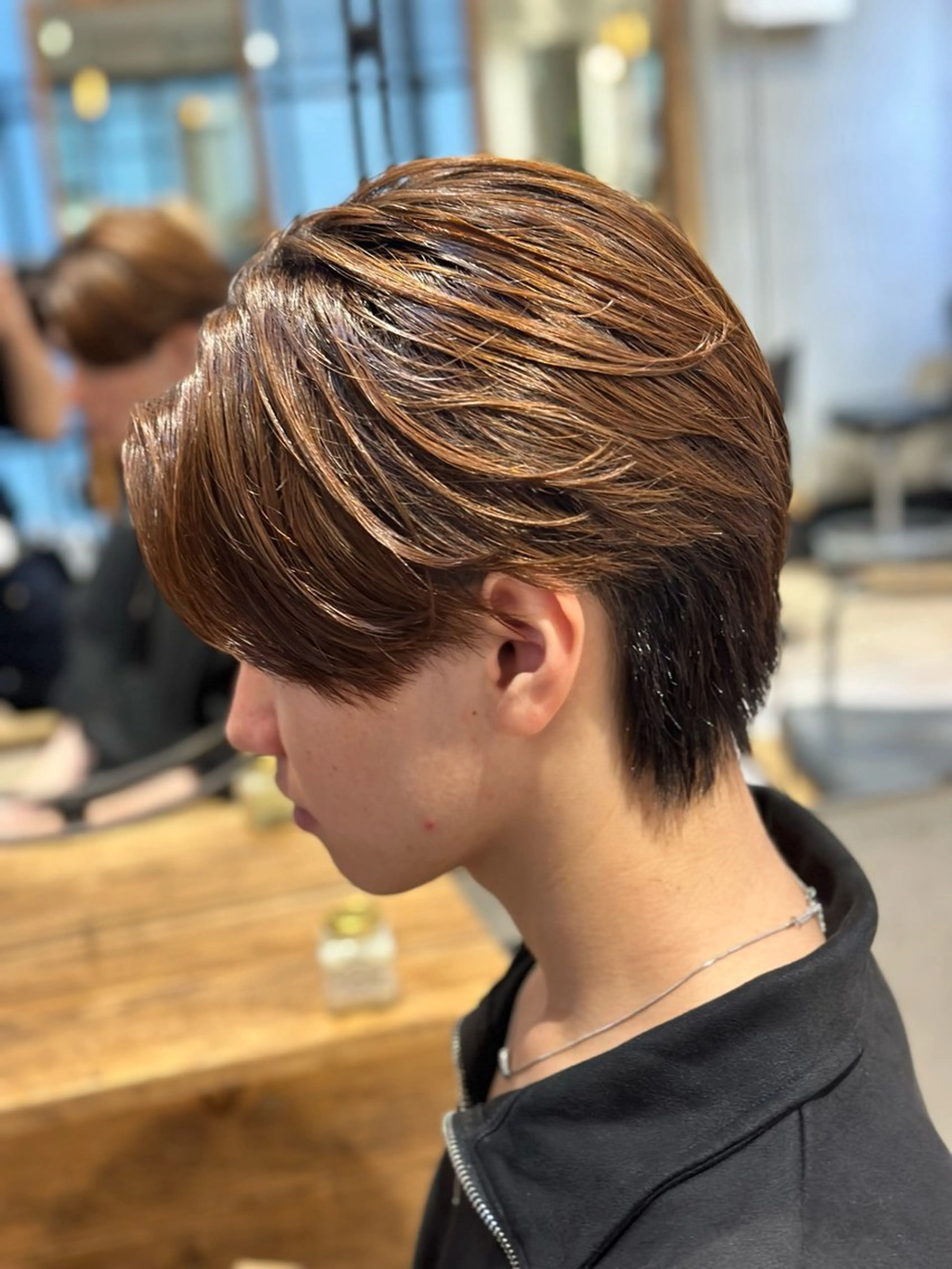 メンズ 10月限定モニター 髪質改善美髪矯正のヘアスタイル