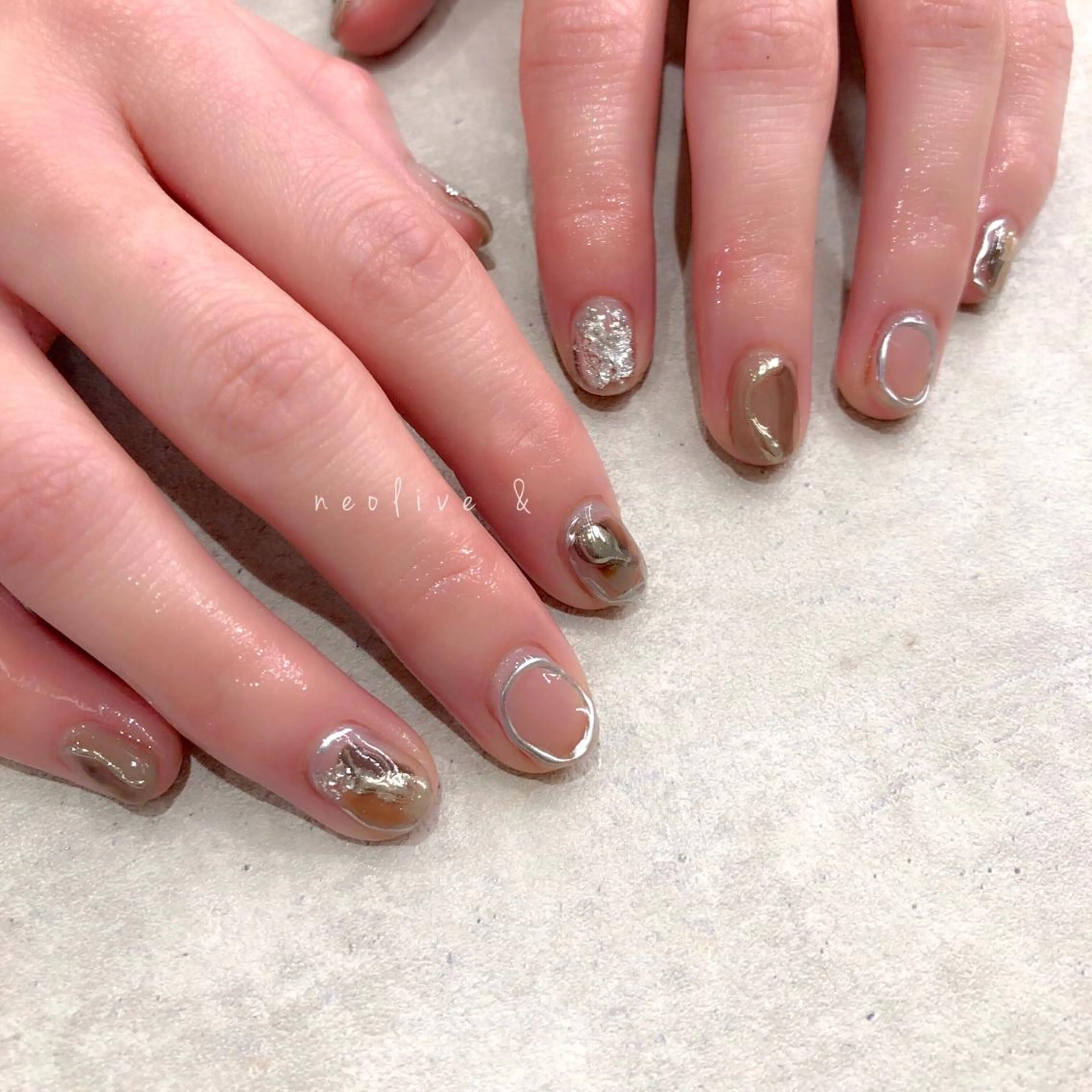 ネイル ハンドネイル Yuriko Omi パラジェル/渋谷のネイルデザイン