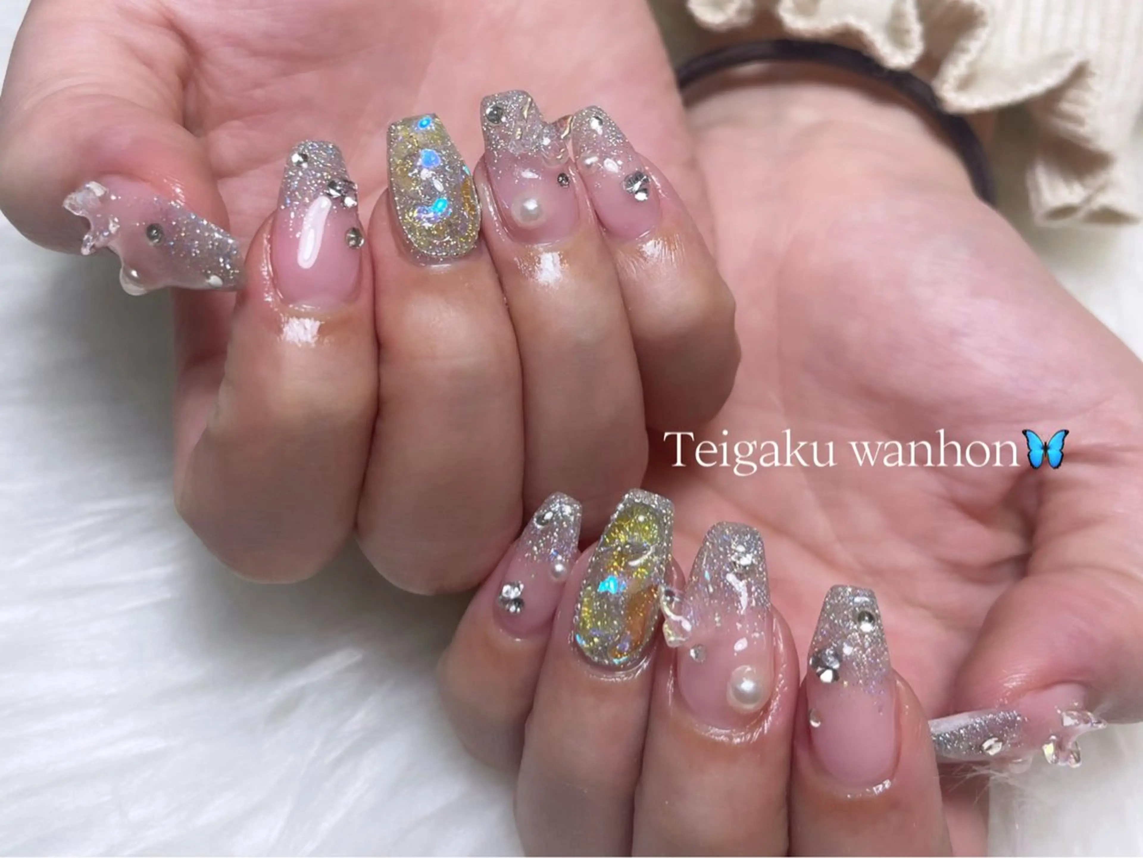 ネイル ハンドネイル ワンホン/韓国 nail 大阪アメ村のネイルデザイン