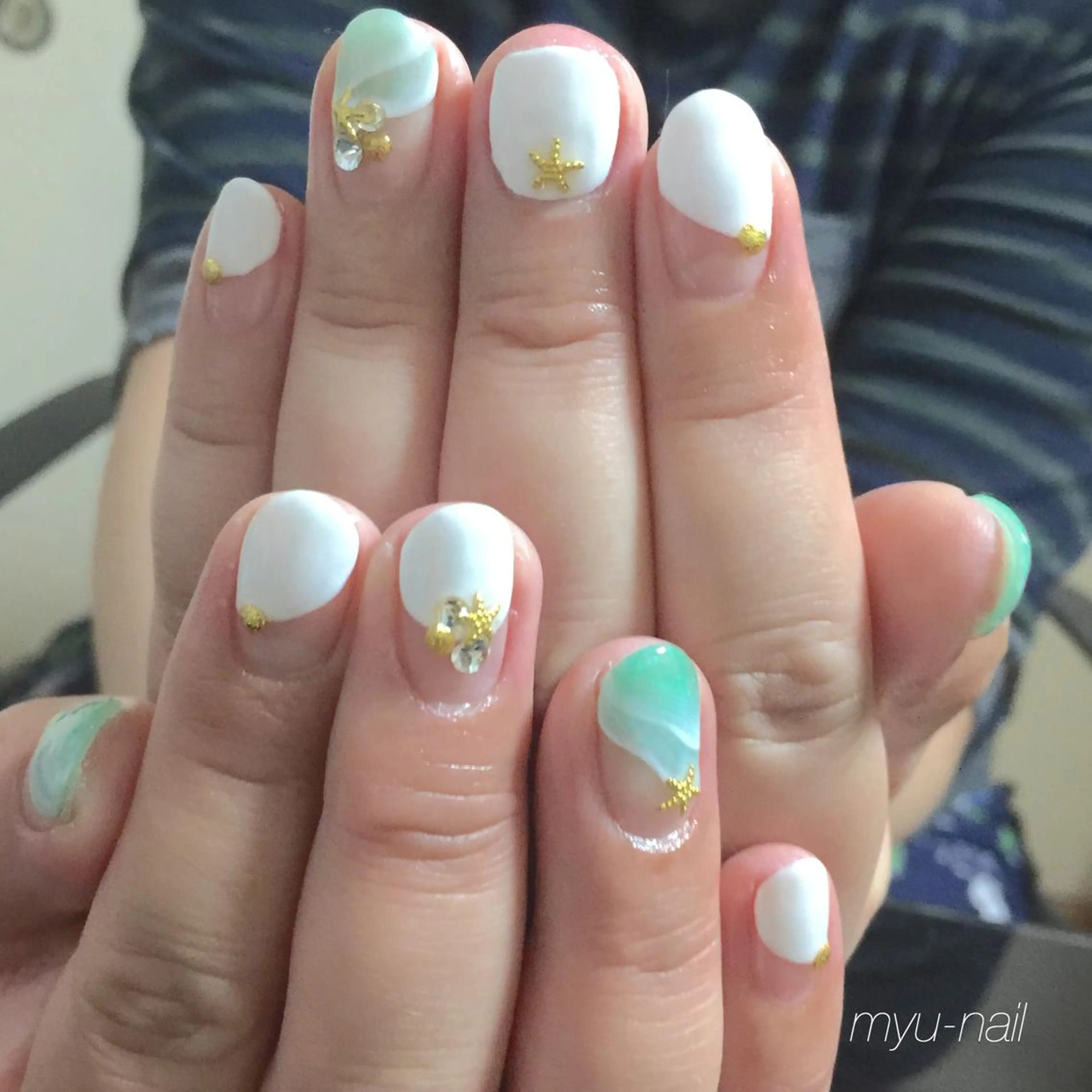 ネイル アートネイル ホームサロン myu-nailのネイルデザイン