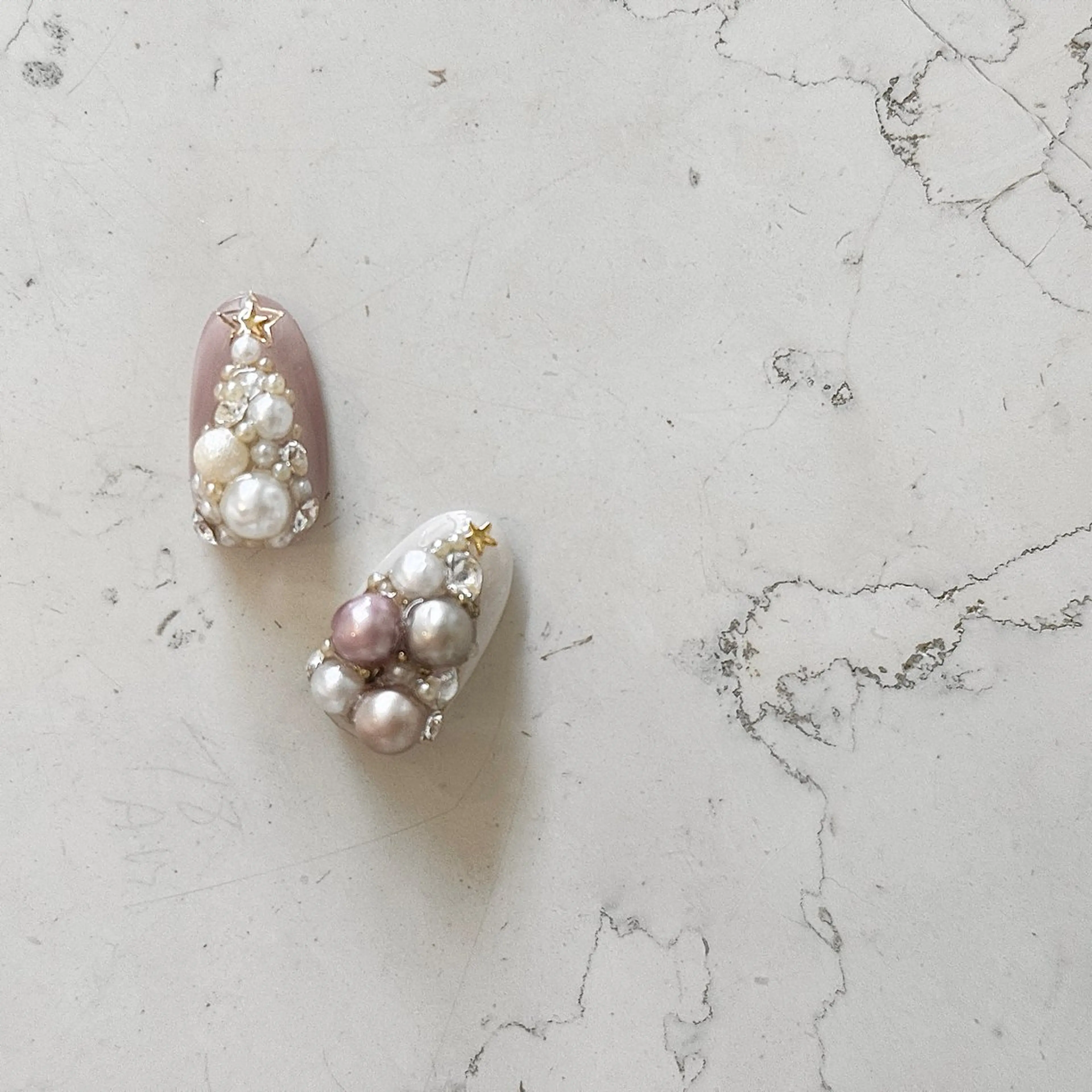 ネイル 冬ネイル クリスマス Cuore谷岡紗妃/ 宮崎台のネイルデザイン