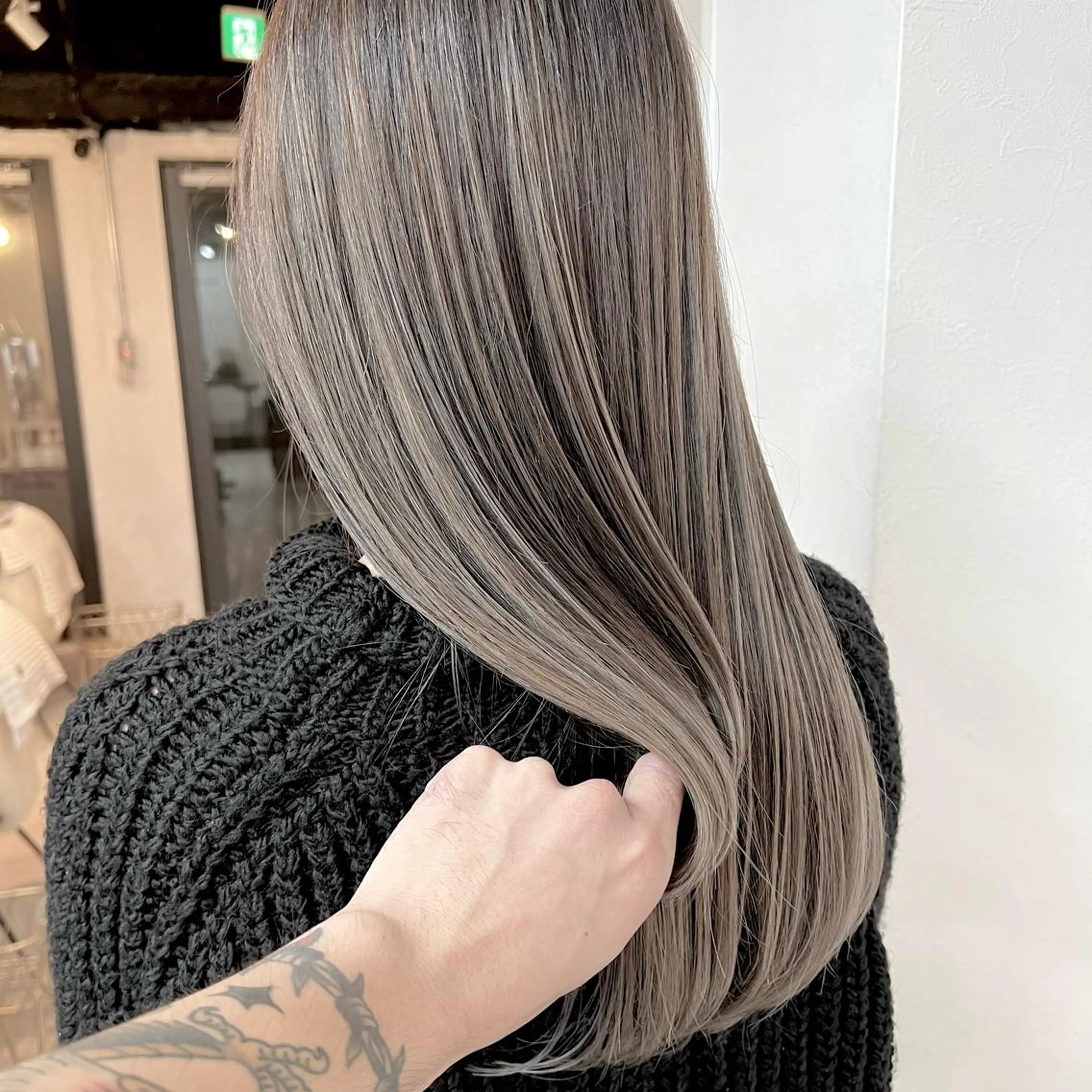 ロング カラー ✨韓国/外国人風✨ 江原巧のヘアスタイル