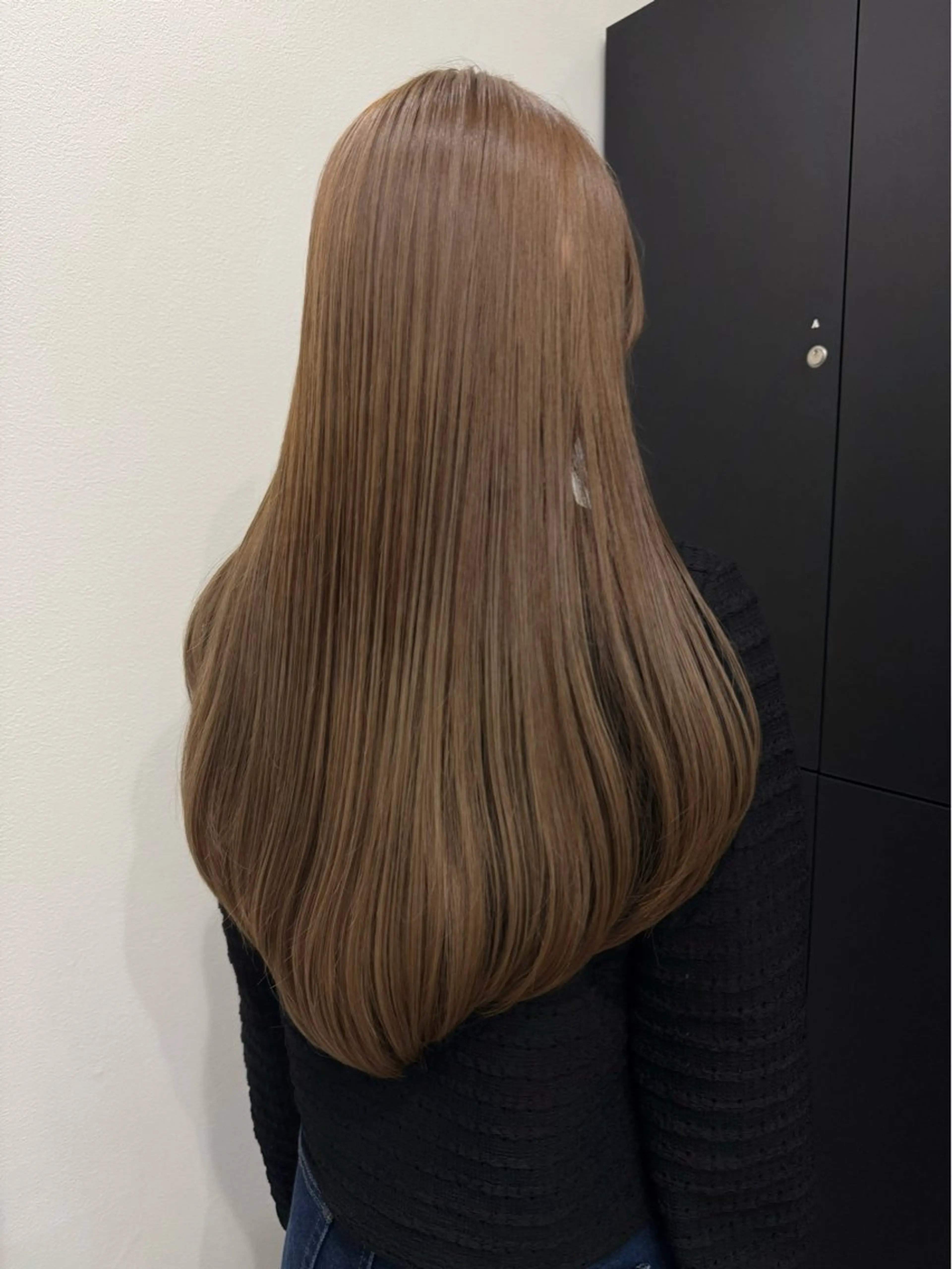 ロング カラー ブリーチ ダブルカラー ブリーチなしカラー カット ヘアカラー トリートメント azumi/ボブ/暖 色/オリーブ/縮毛のヘアスタイル