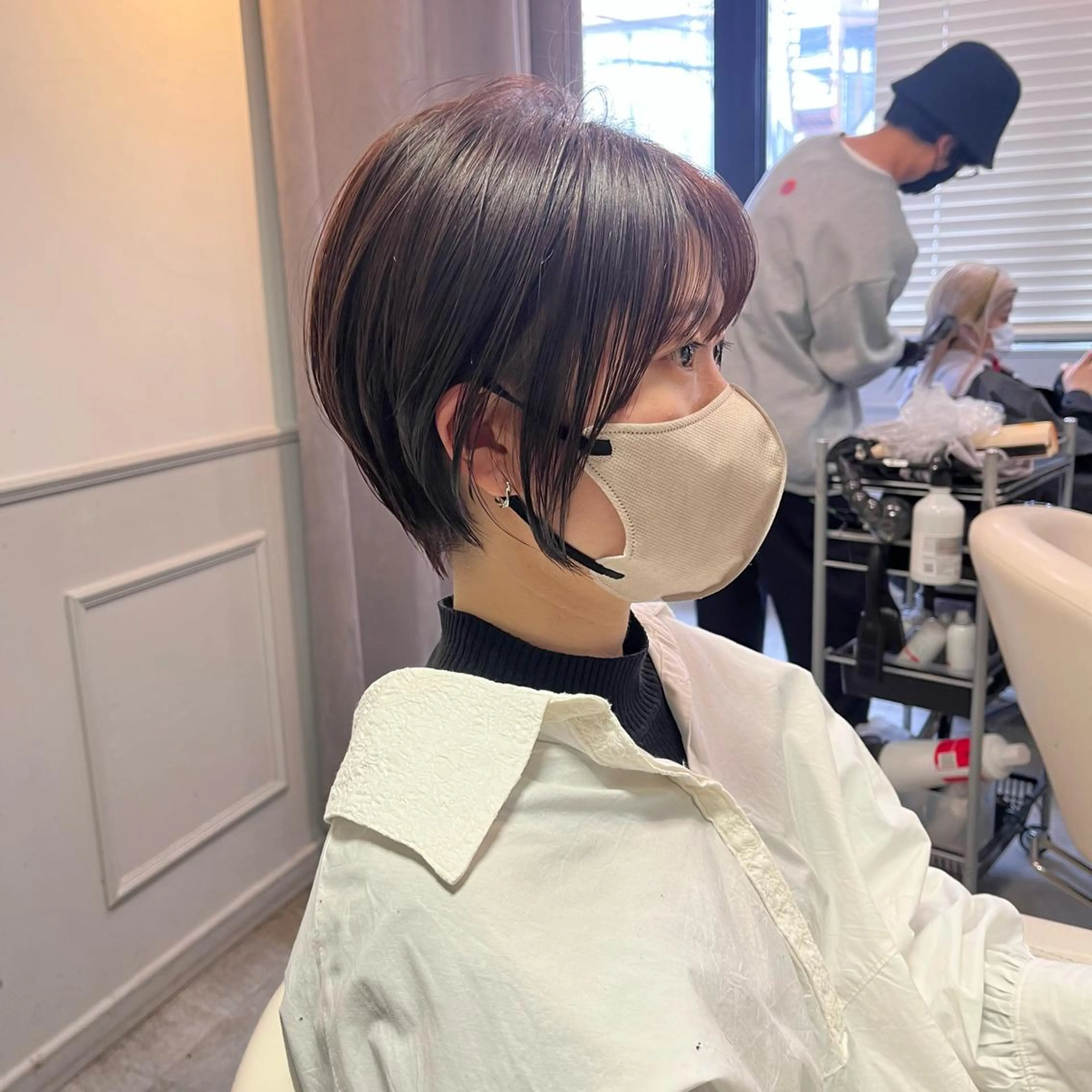 ショート カラー ボブ& 髪質改善FUMIYAのヘアスタイル