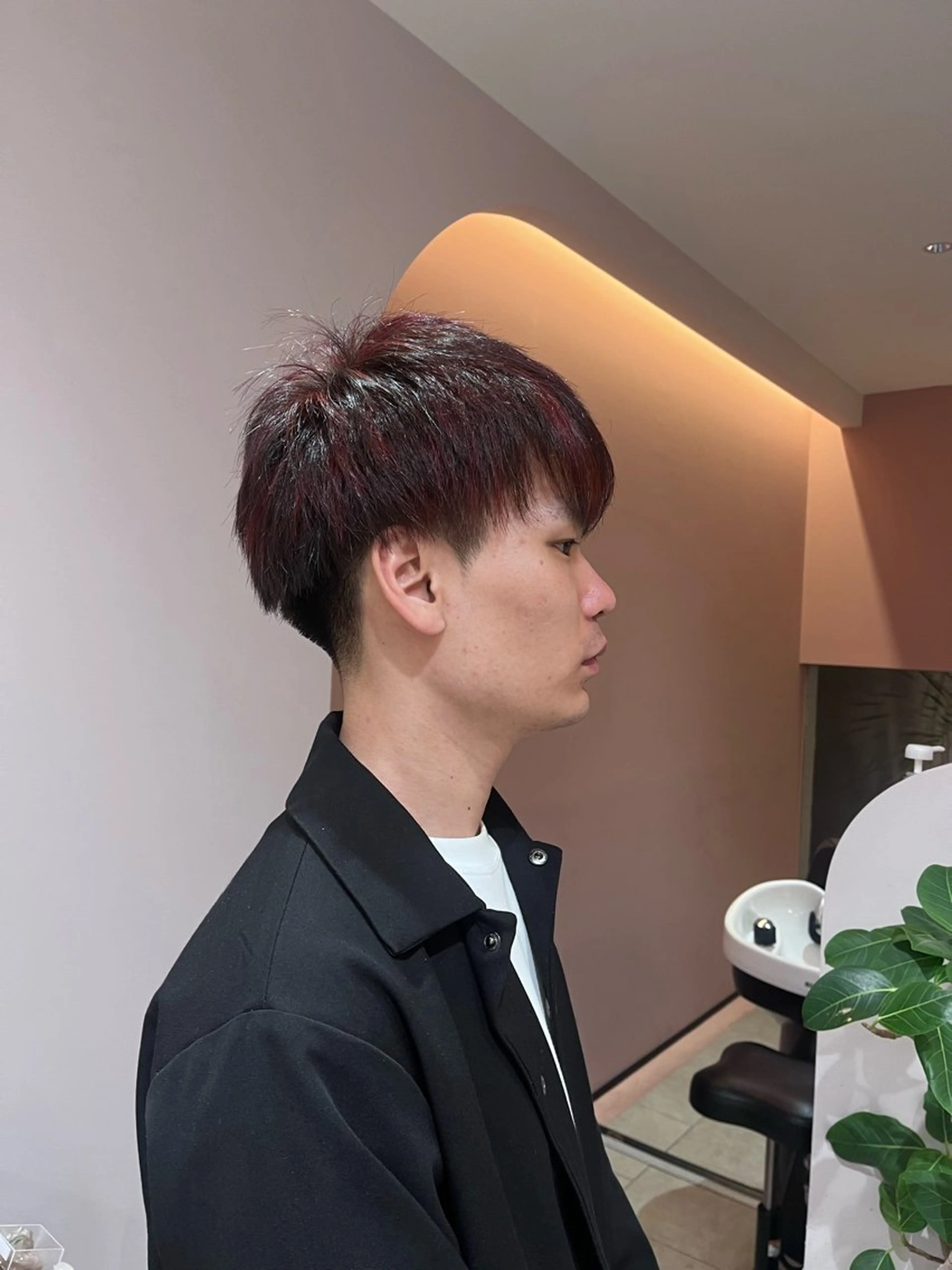 メンズ Rosierbleu 道正のヘアスタイル